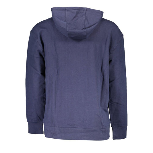 Suéter de algodón azul