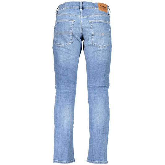 Blue Cotton Jeans & Pant