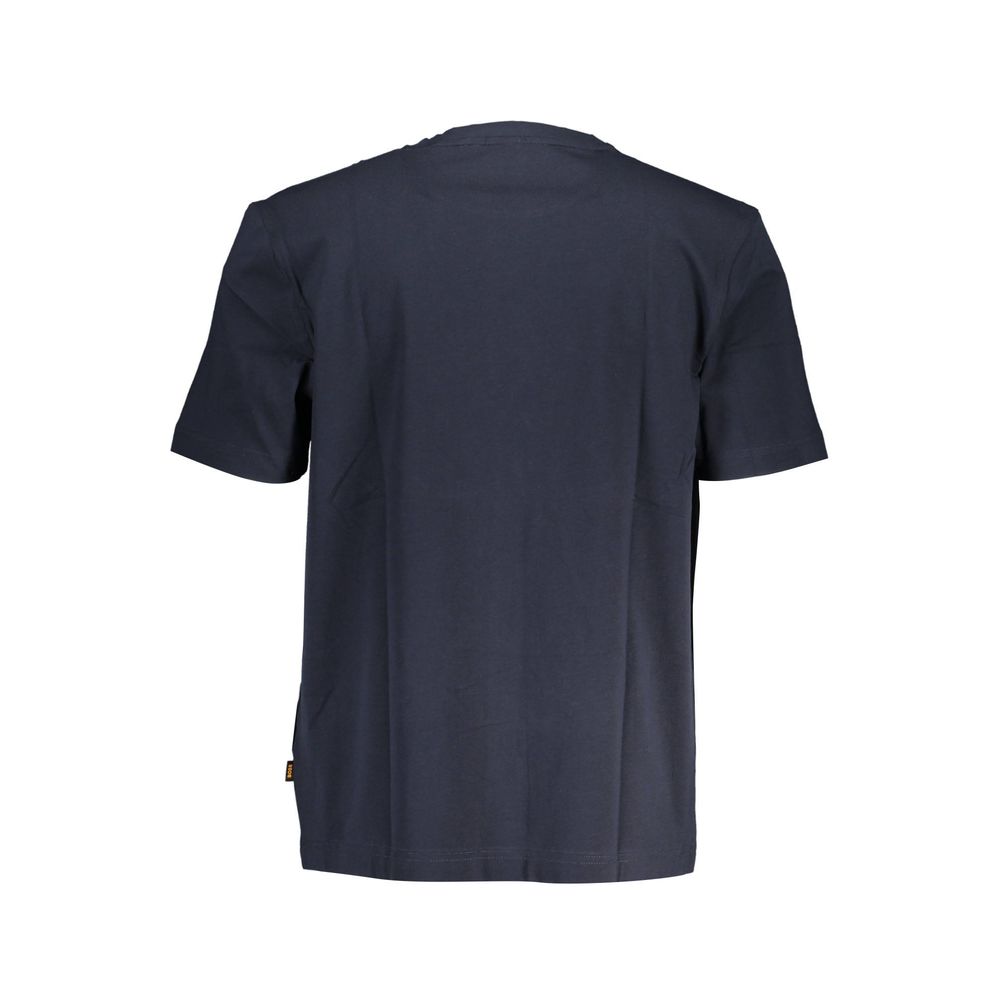 T-shirt en coton bleu