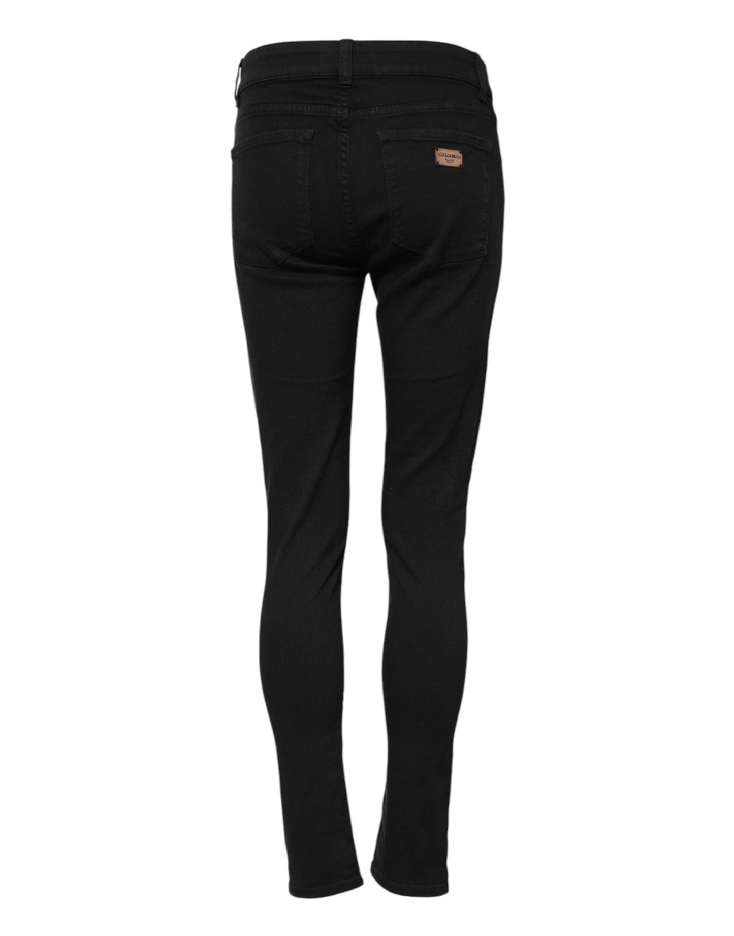Jean slim en coton stretch noir