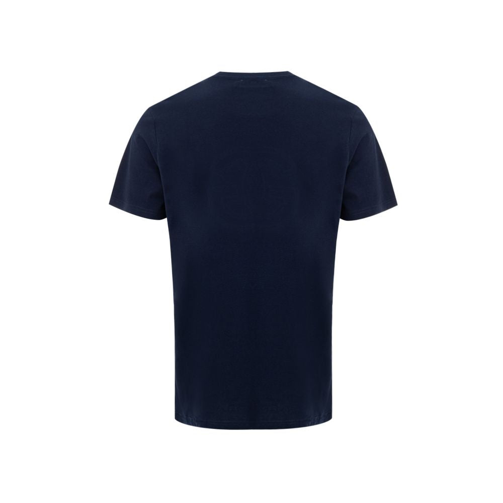 T-shirt en coton bleu