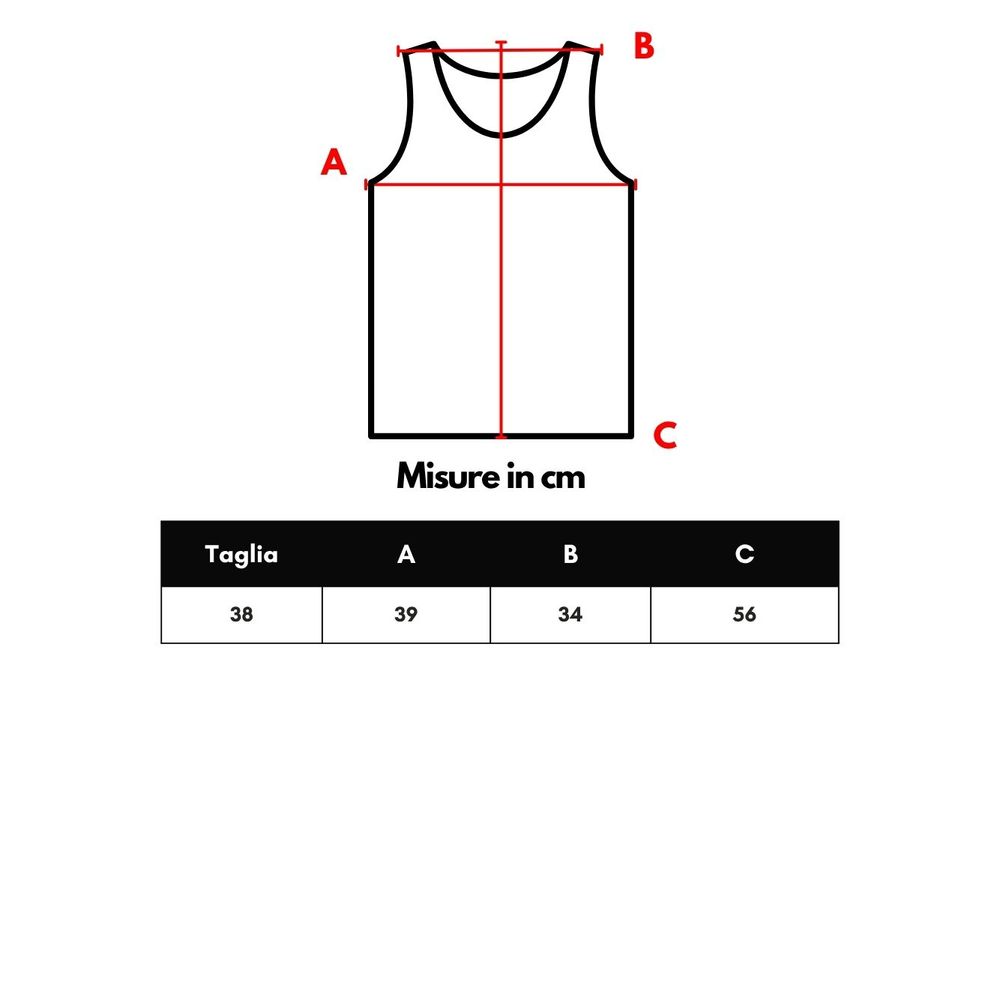 Camiseta sin mangas de cachemira negra