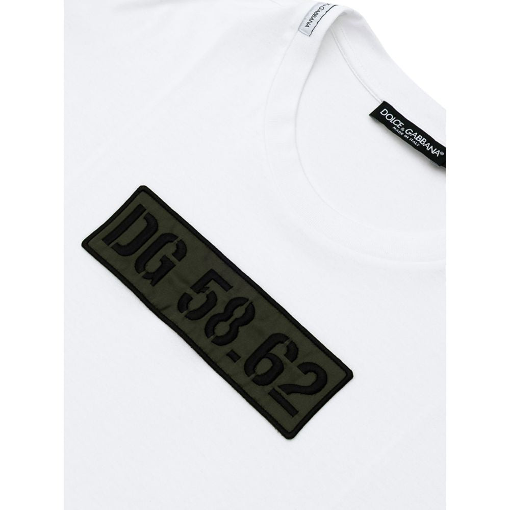 T-shirt en coton blanc