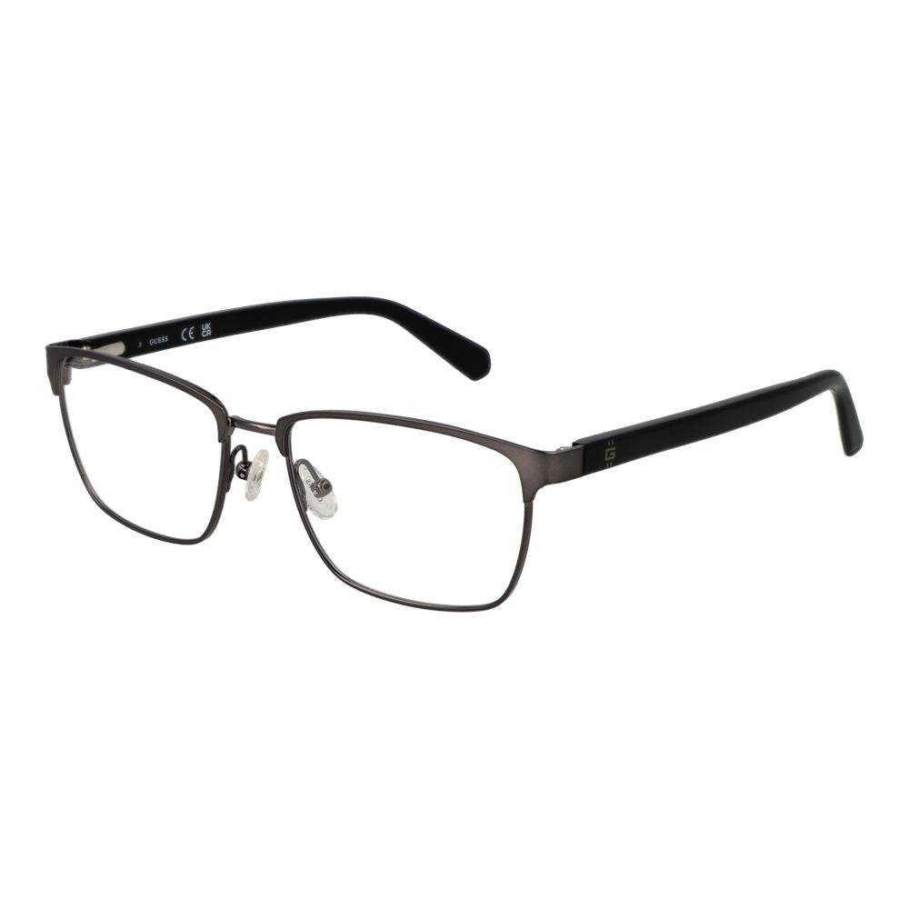 Montures optiques grises pour hommes