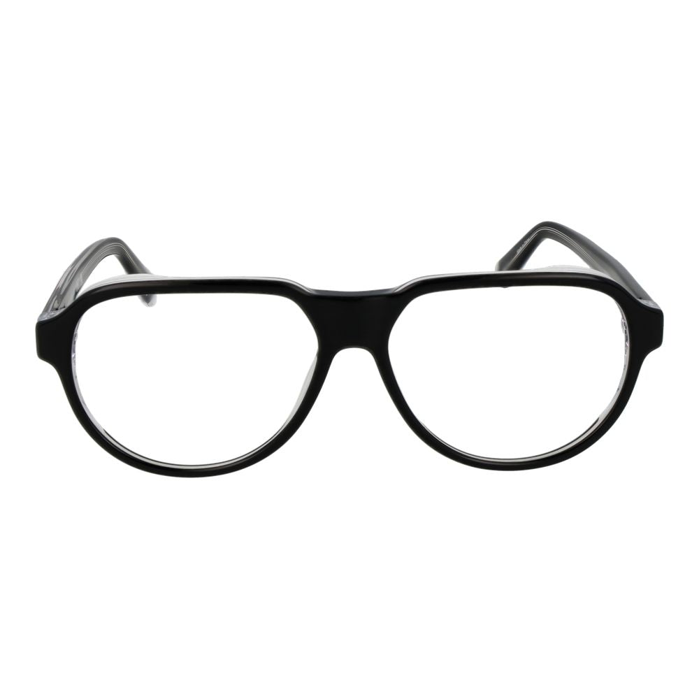 Montures optiques noires pour hommes