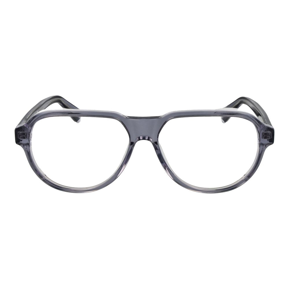 Montures optiques grises pour hommes