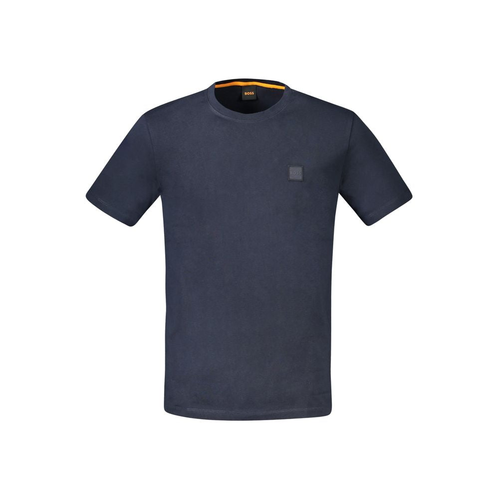 T-shirt homme en coton bleu