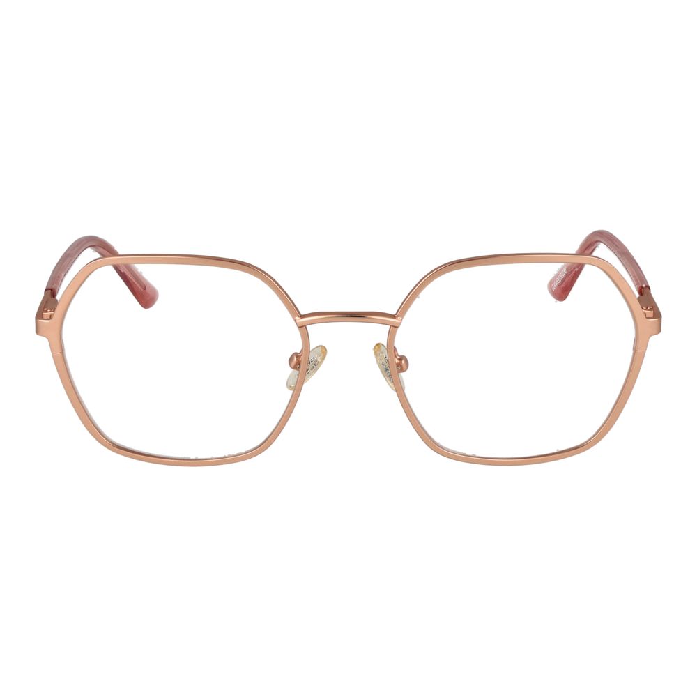 Montures optiques pour femmes en or rose