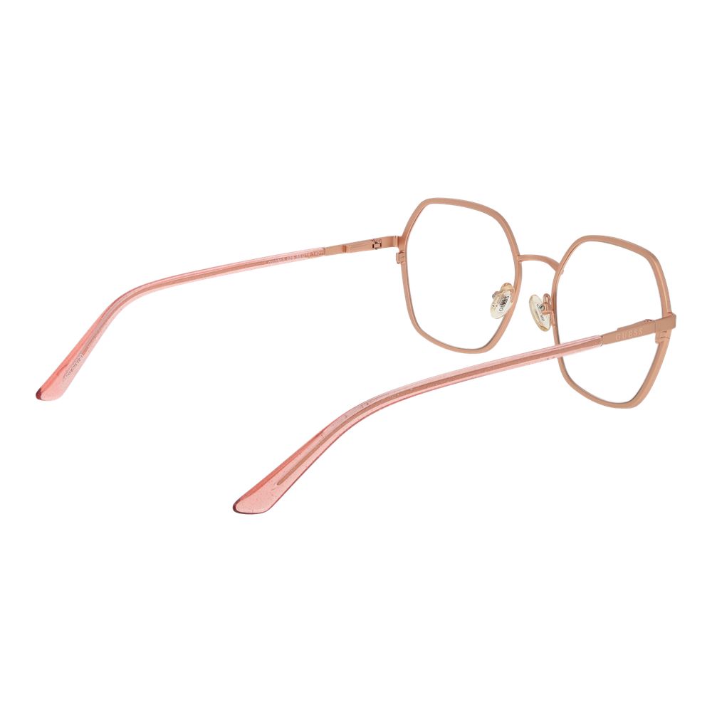 Montures optiques pour femmes en or rose
