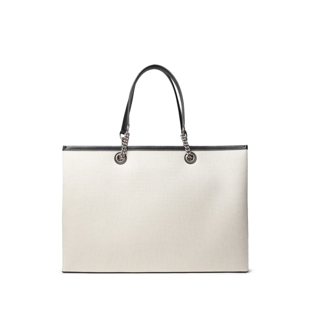 Bolsa de algodón gris