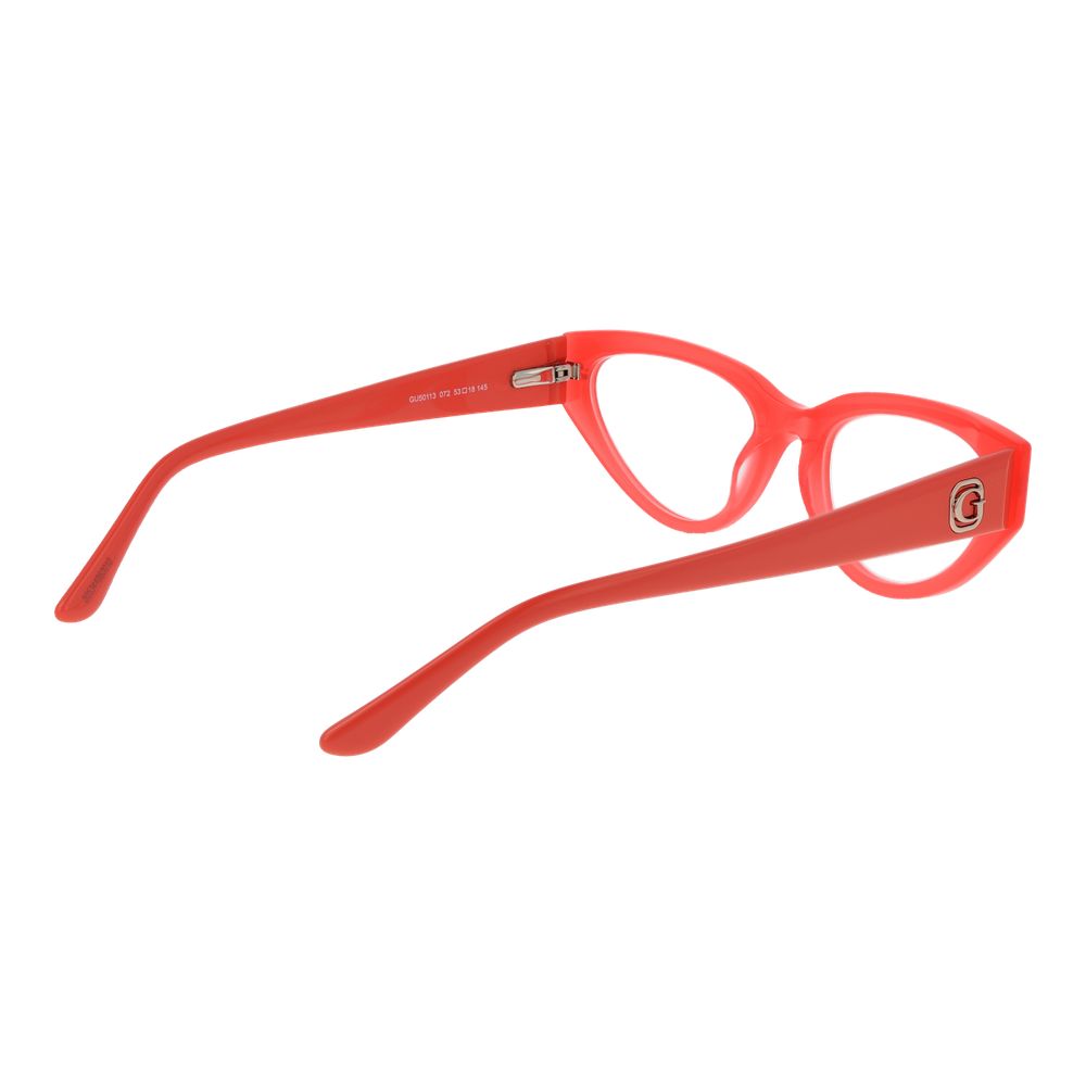Montures optiques orange pour femmes