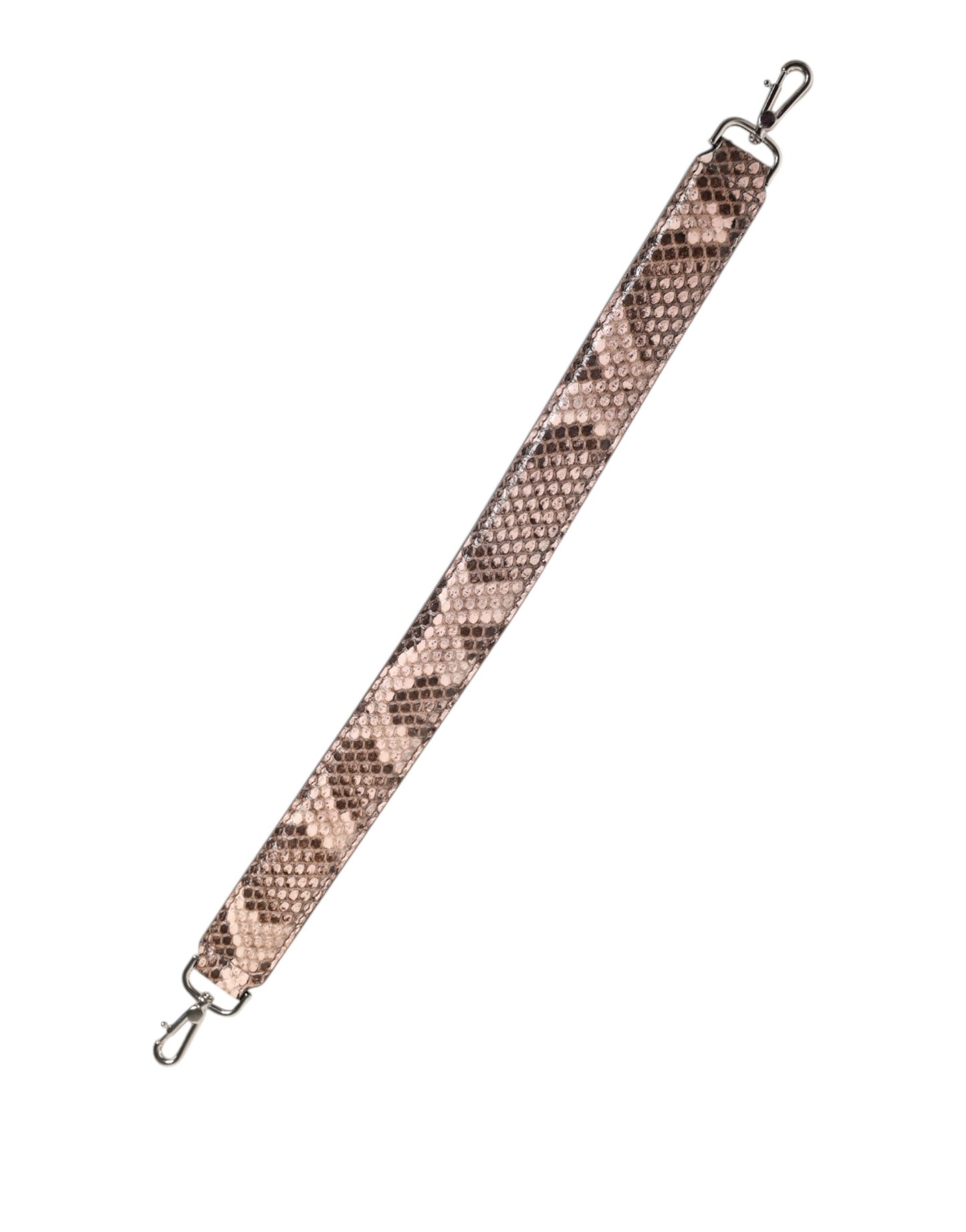 Correa de hombro para bolso de cuero exótico marrón