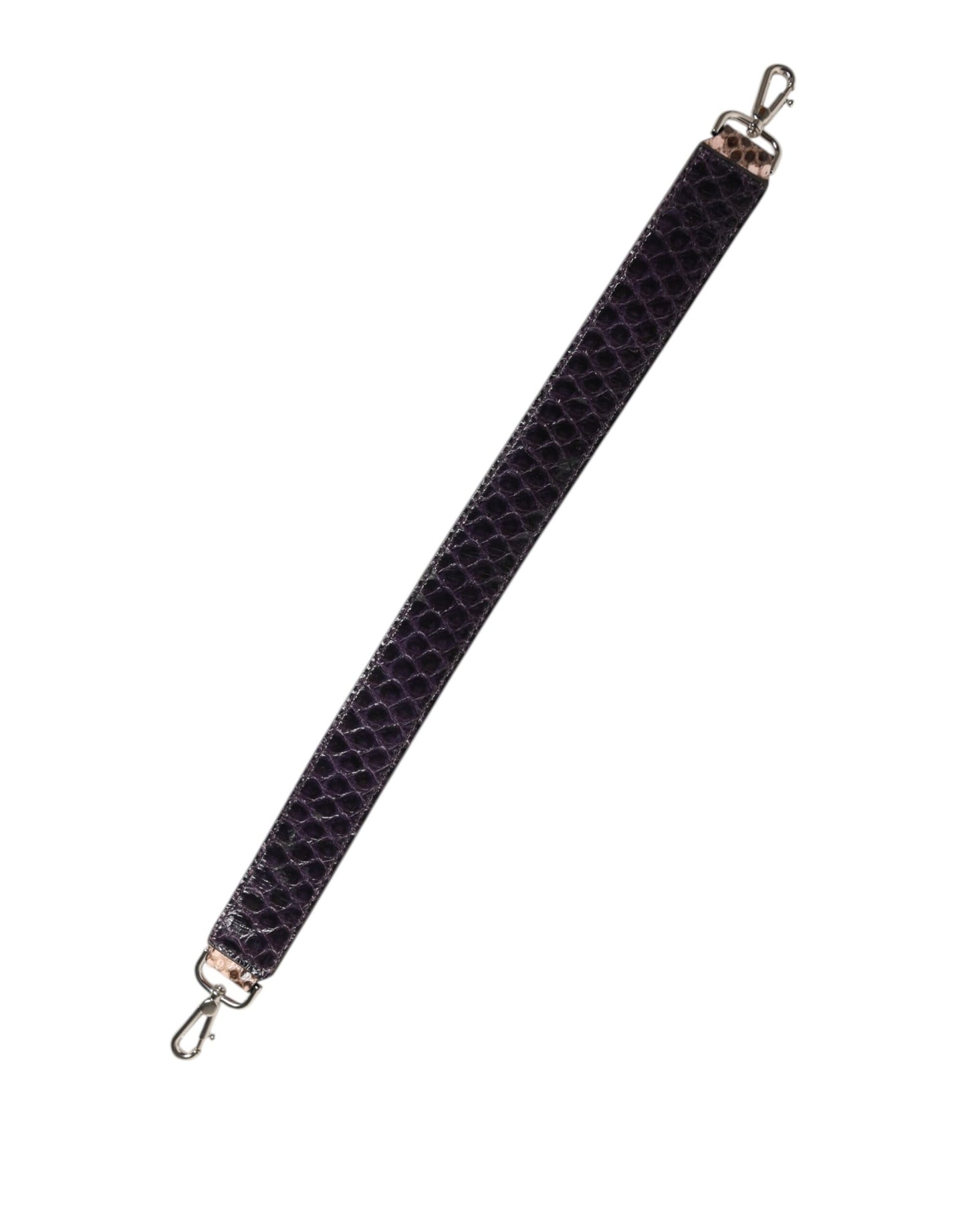 Correa de hombro para bolso de cuero exótico marrón