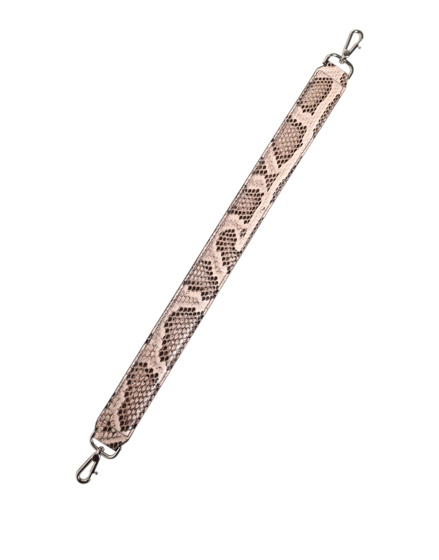 Correa de hombro para bolso de cuero exótico beige
