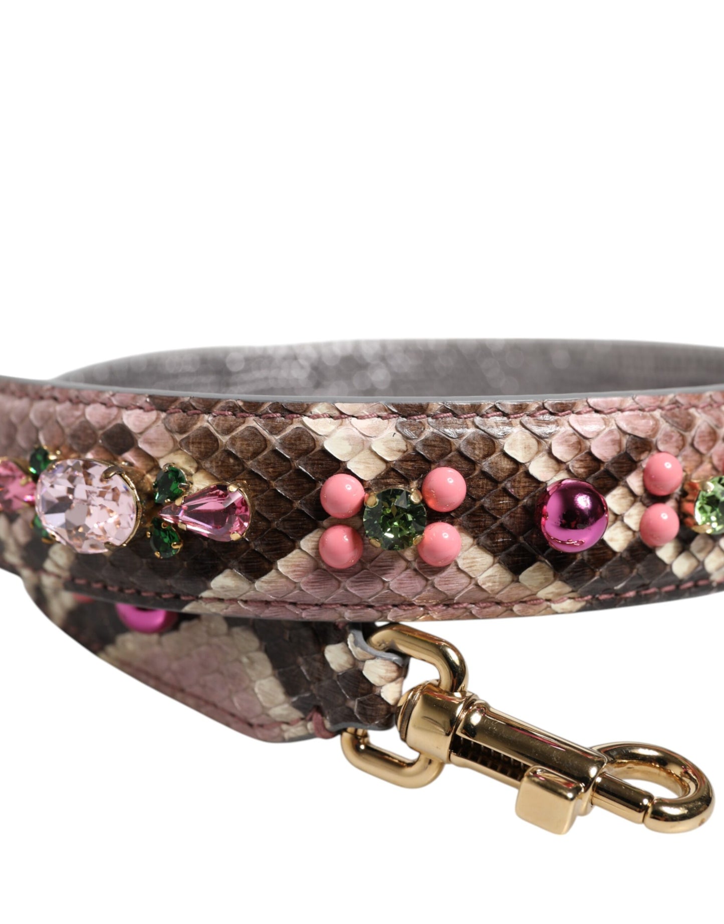 Correa de hombro para bolso adornada con varios colores