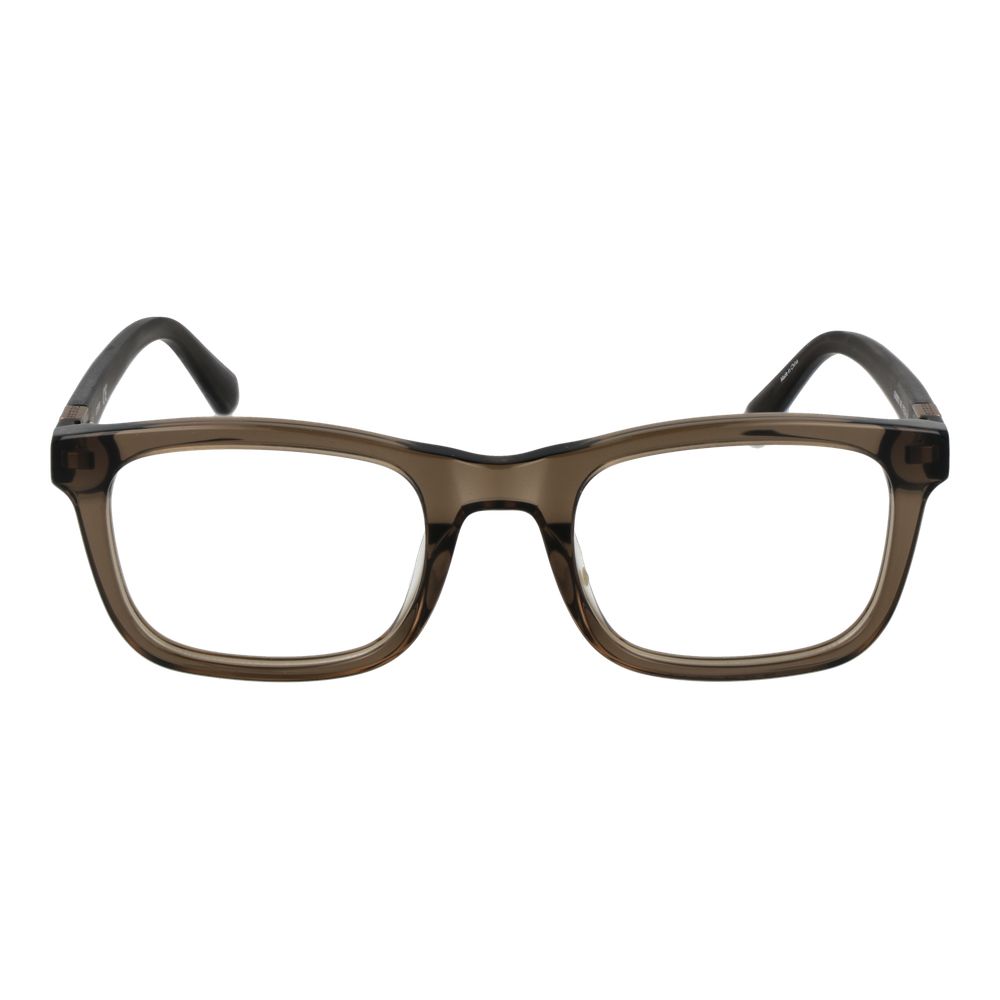 Montures optiques marron pour hommes