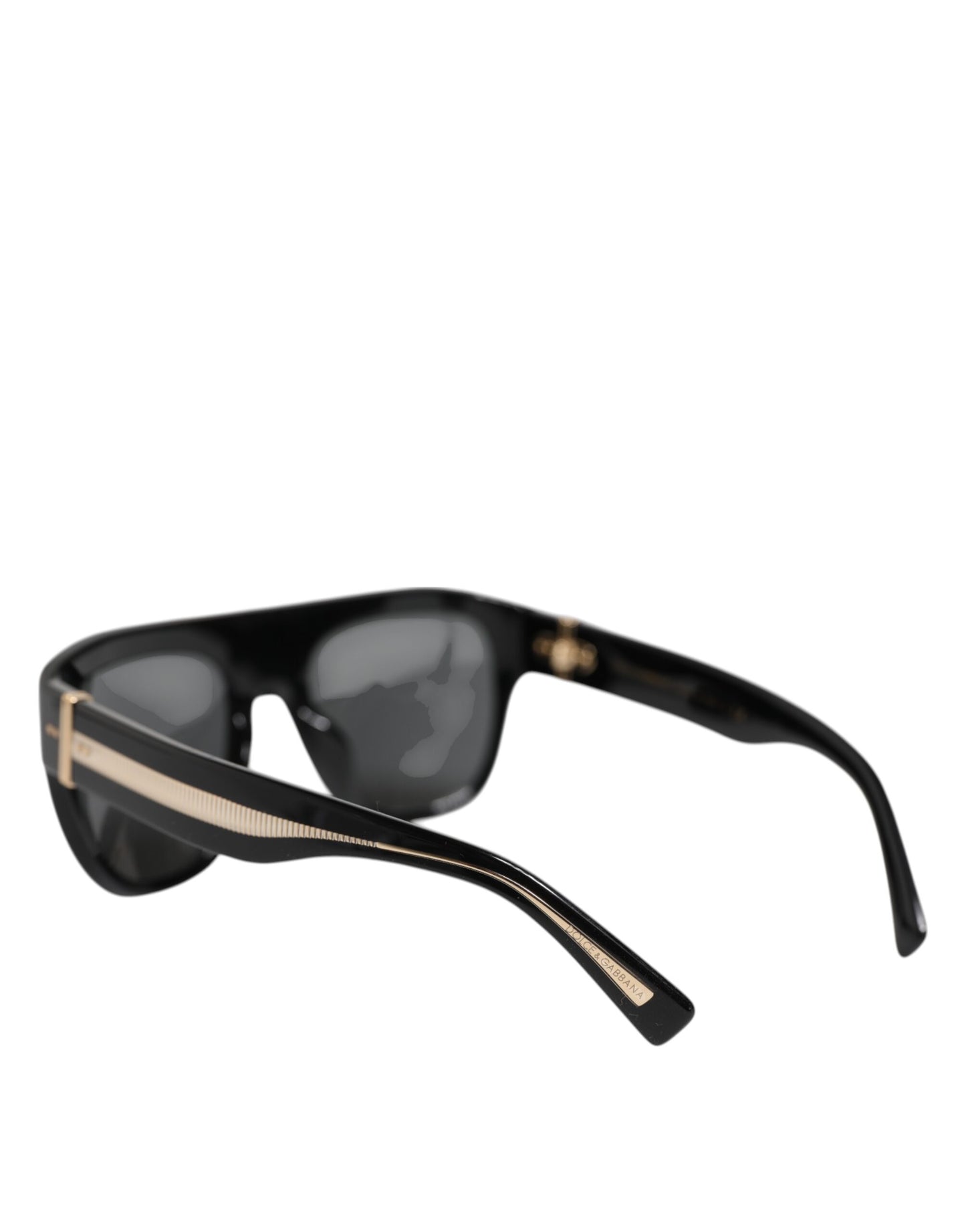 Gafas de sol DG4398-F con montura cuadrada de acetato negro
