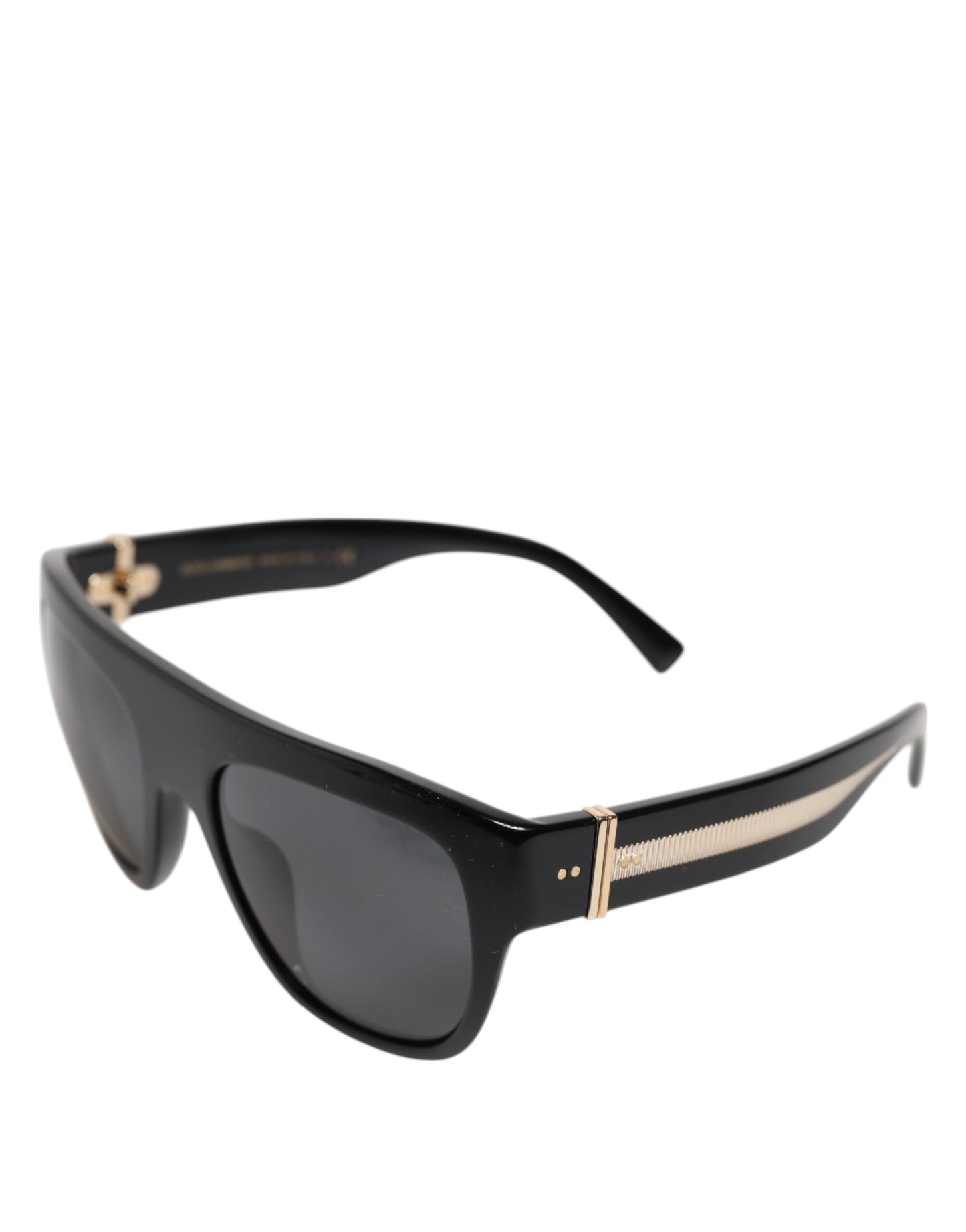 Gafas de sol DG4398-F con montura cuadrada de acetato negro