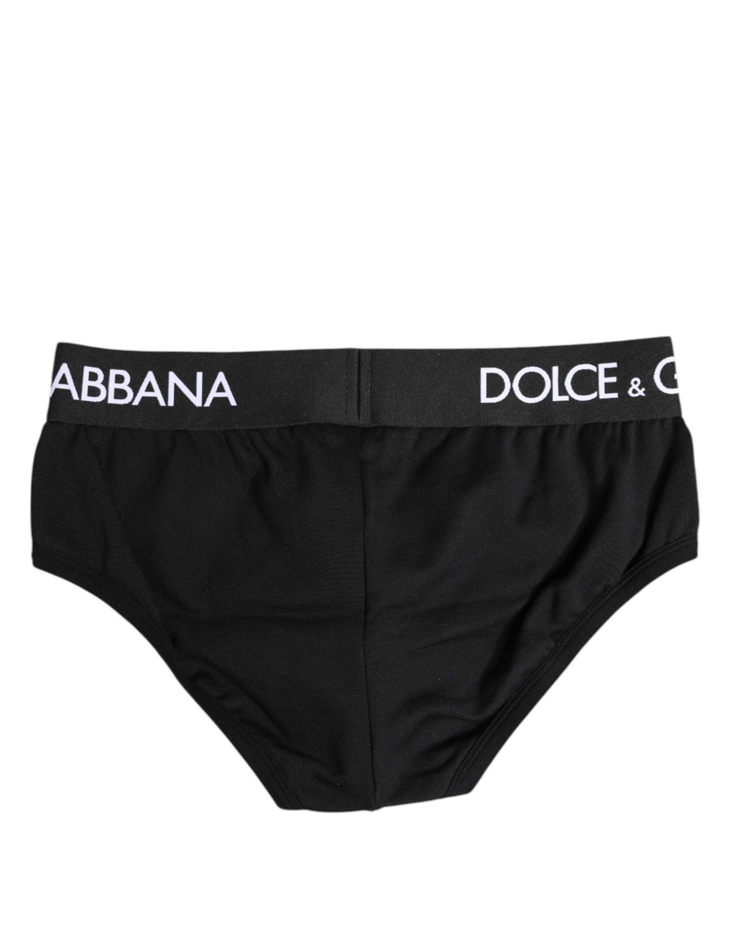 Ropa interior tipo slip de algodón elástico negro