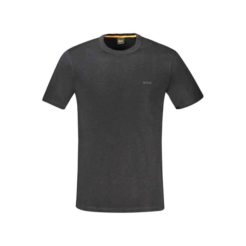 T-shirt en coton noir