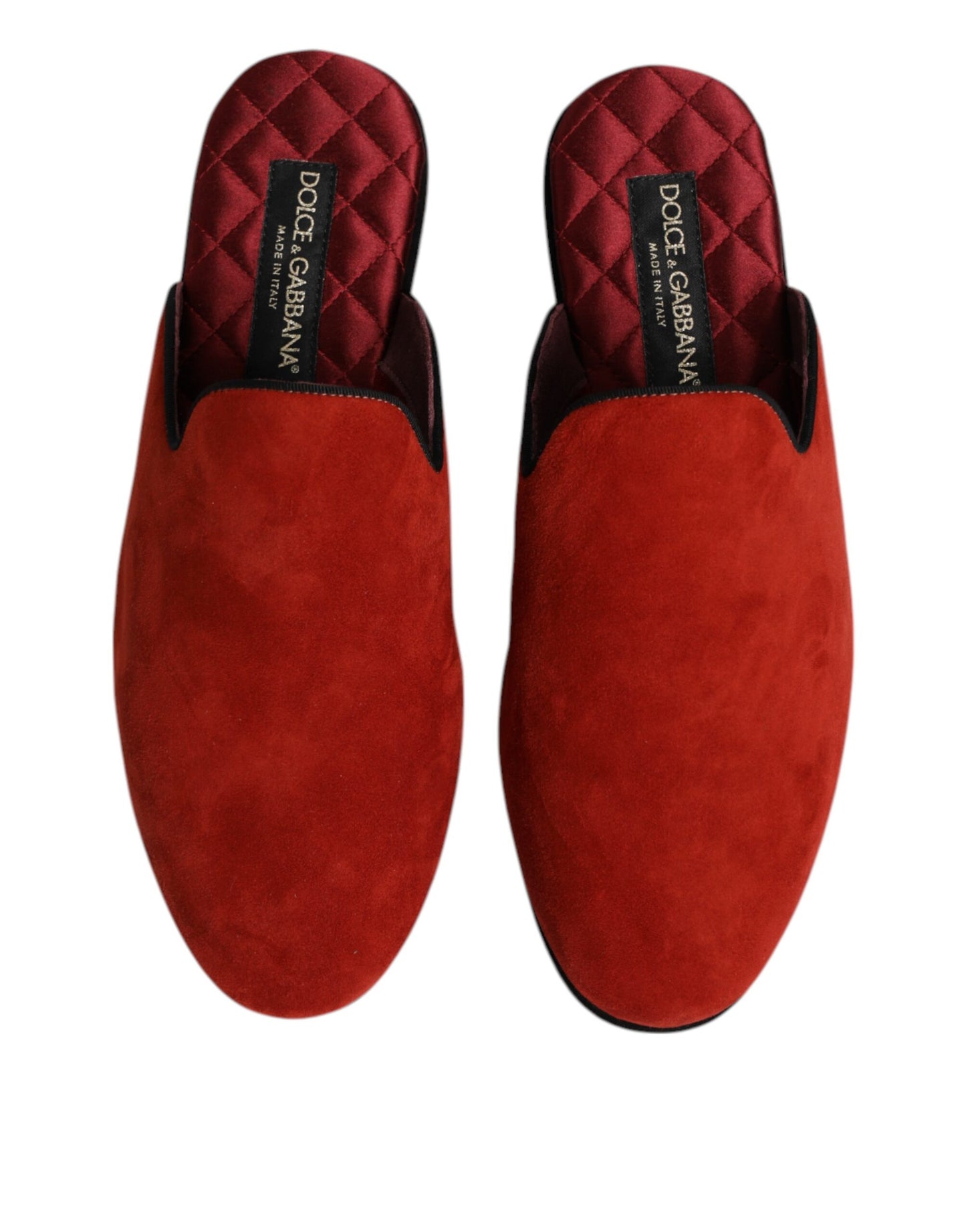 Sandalias planas de ante naranja