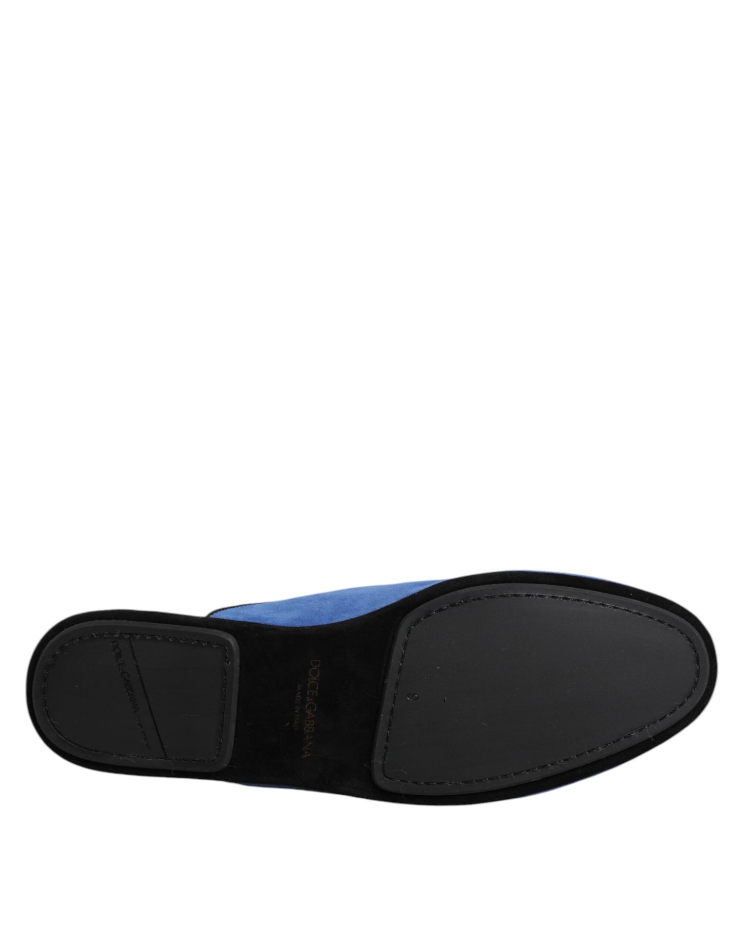 Sandalias planas Capra de ante azul
