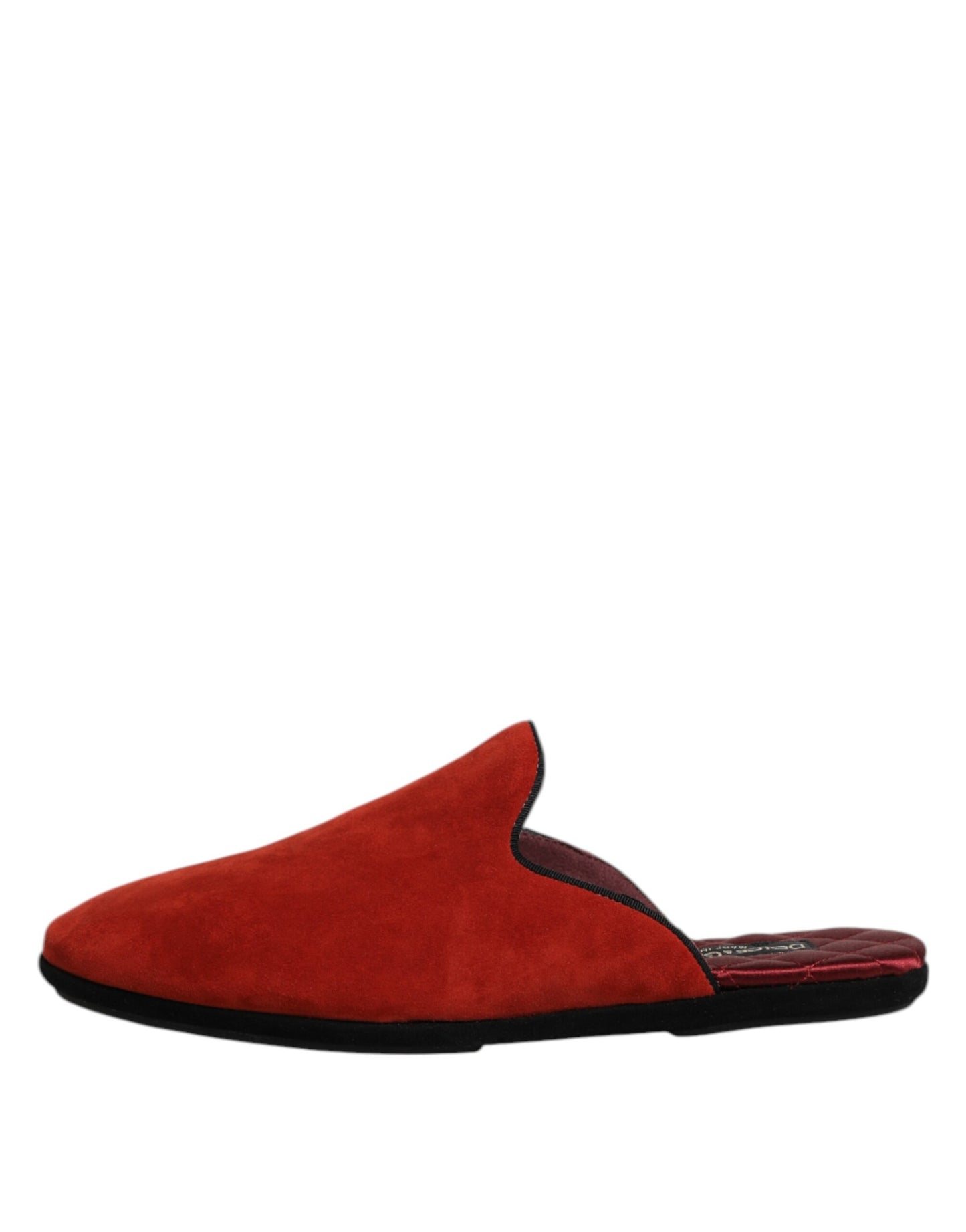 Sandalias planas de ante naranja