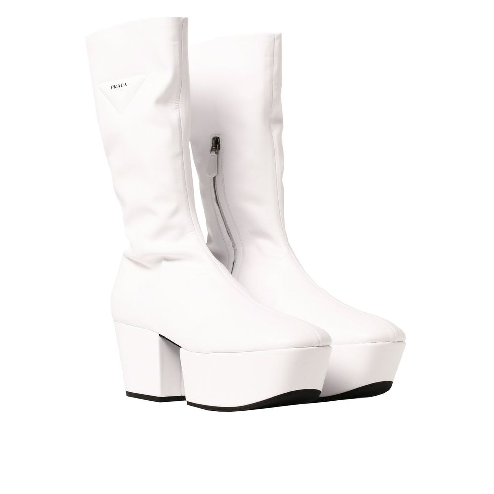 Bottes à plateforme à enfiler
