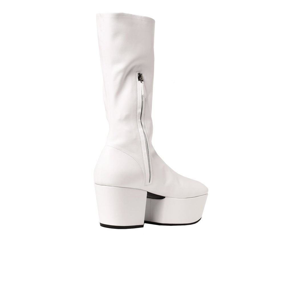 Bottes à plateforme à enfiler