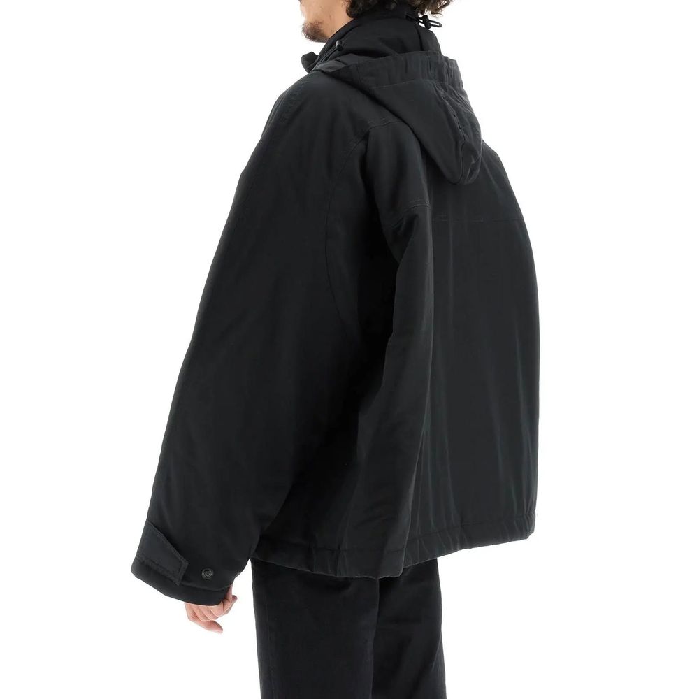 Chaqueta parka de gran tamaño