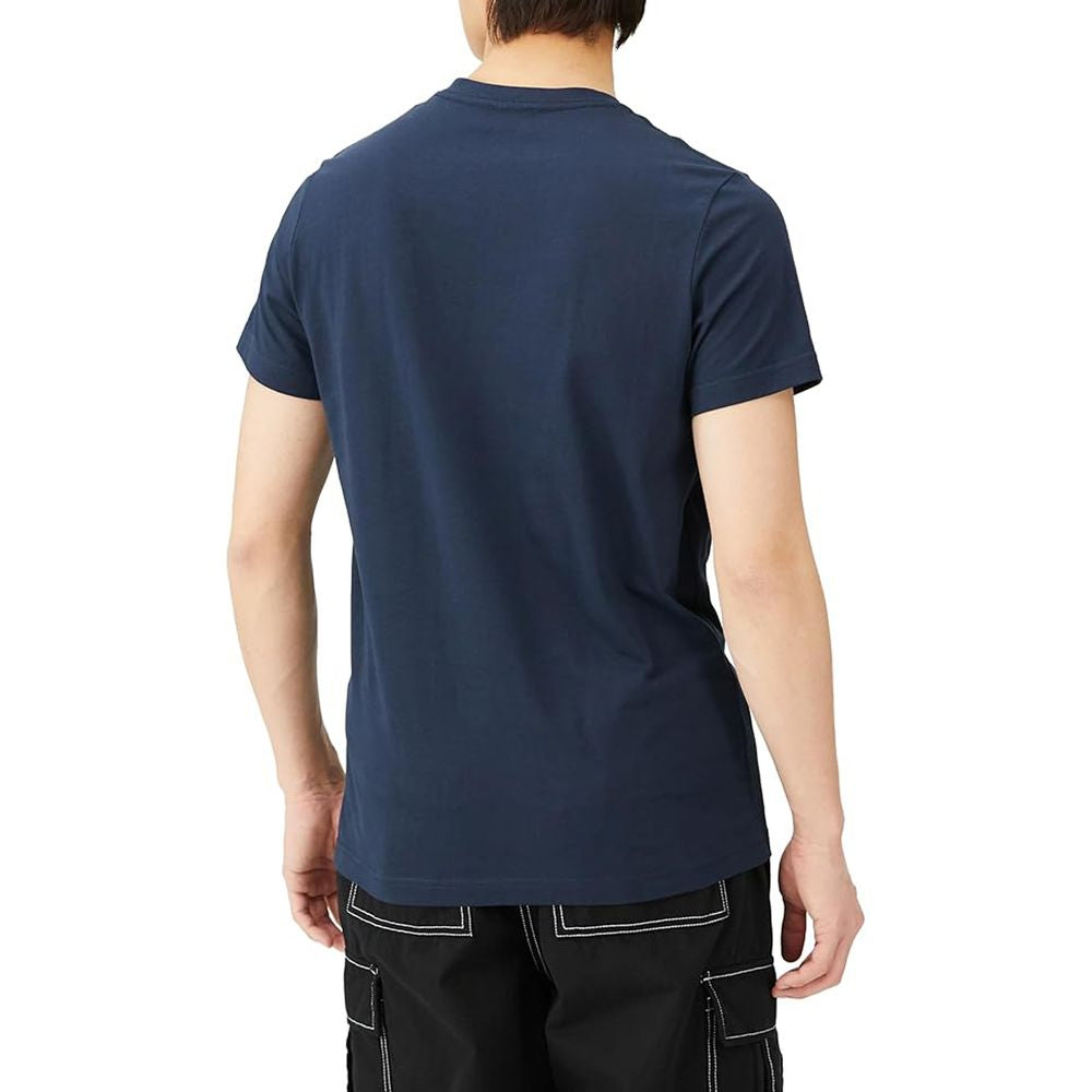T-shirt en coton bleu