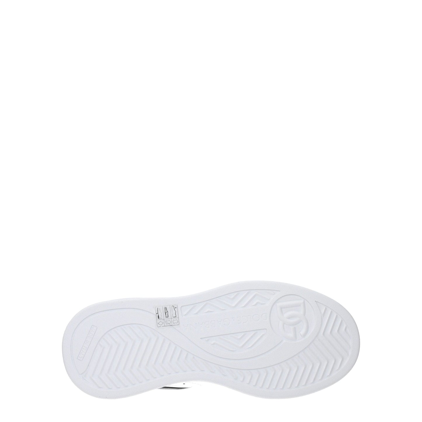Zapatillas bajas de cuero blanco