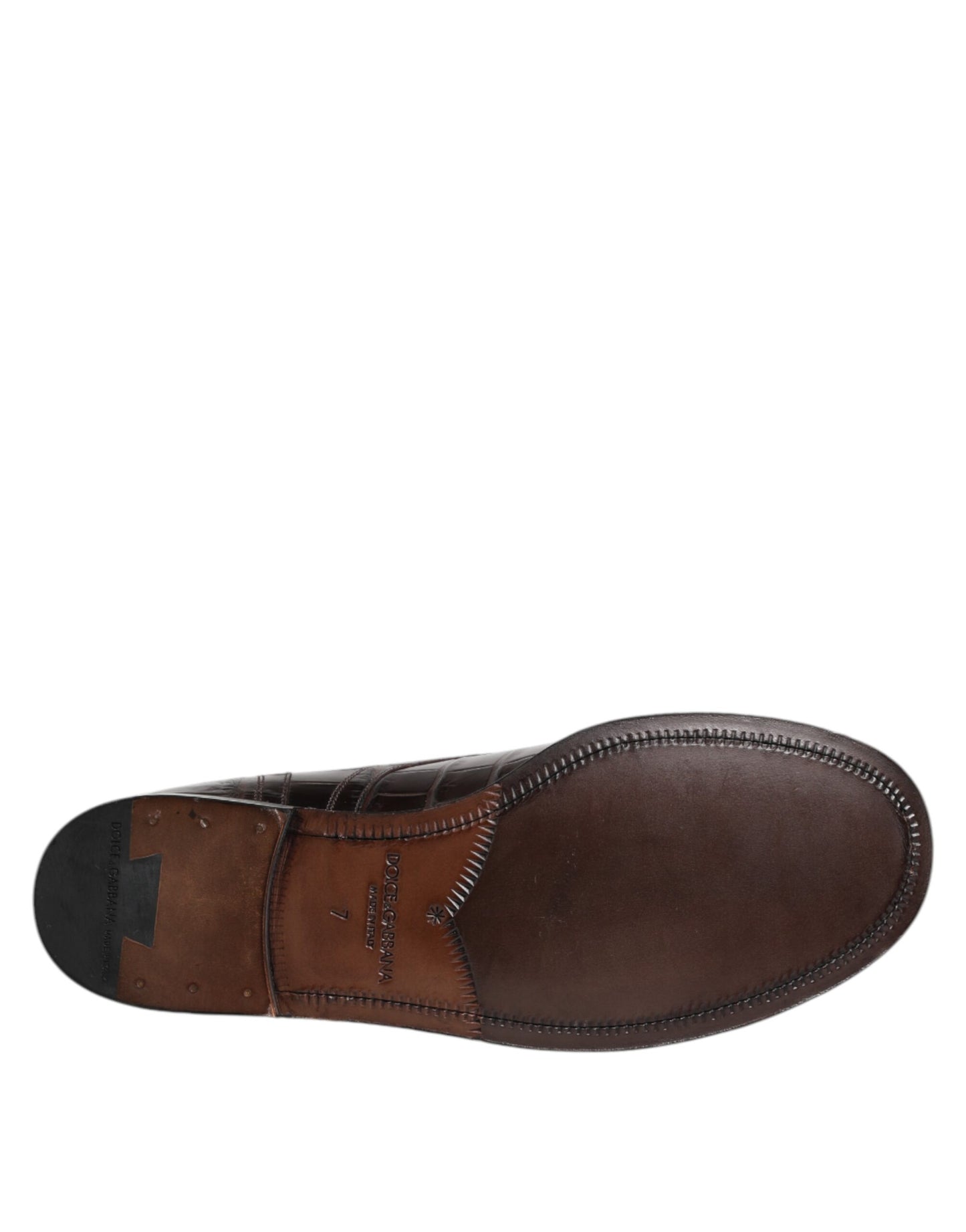 Botas cortas con cordones de cuero marrón oscuro