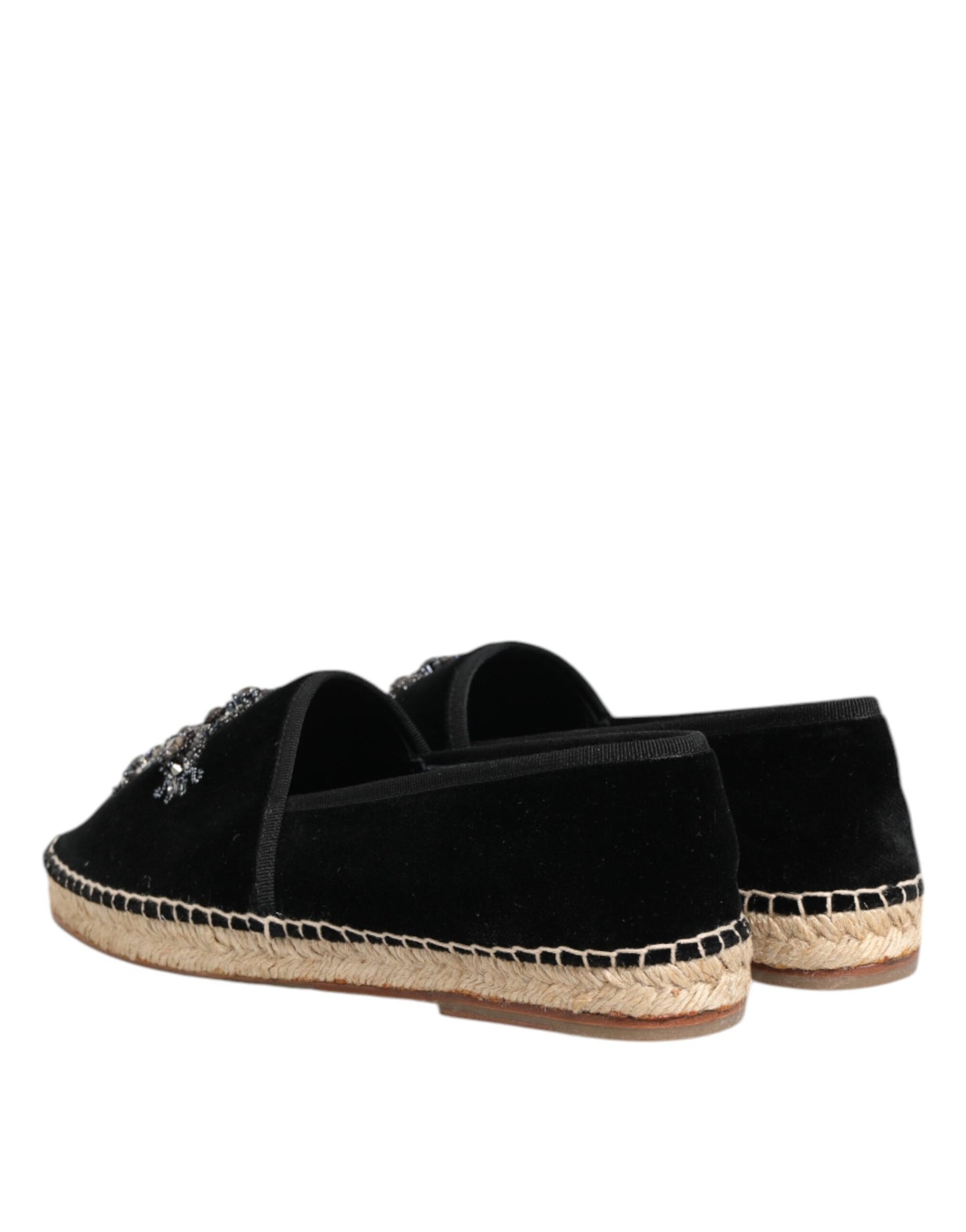 Alpargatas sin cordones con cristales de Black Cross