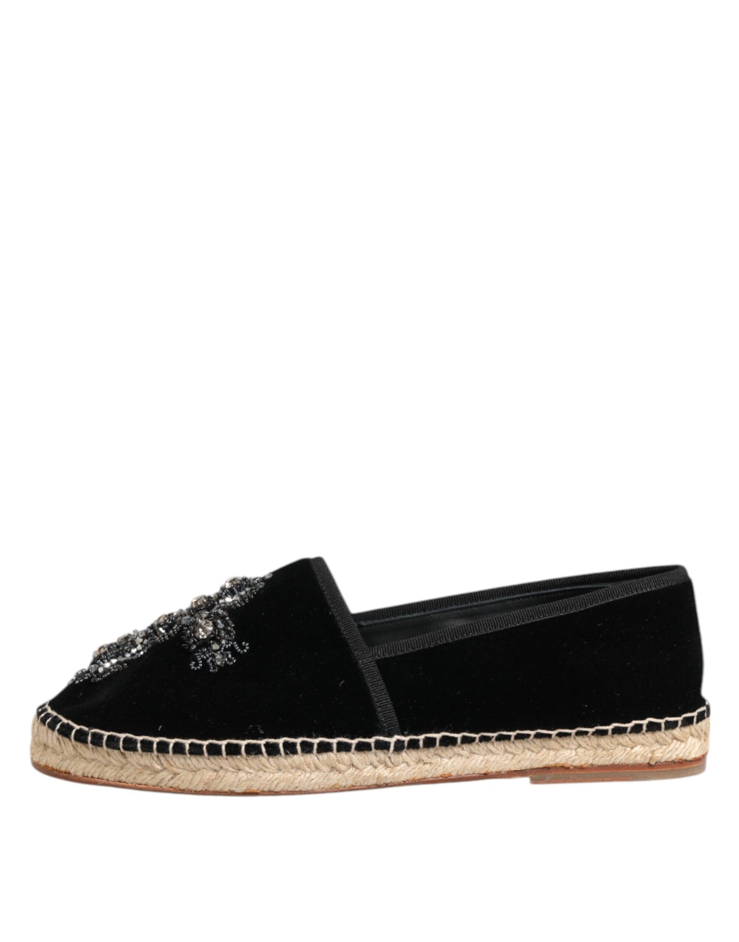 Alpargatas sin cordones con cristales de Black Cross