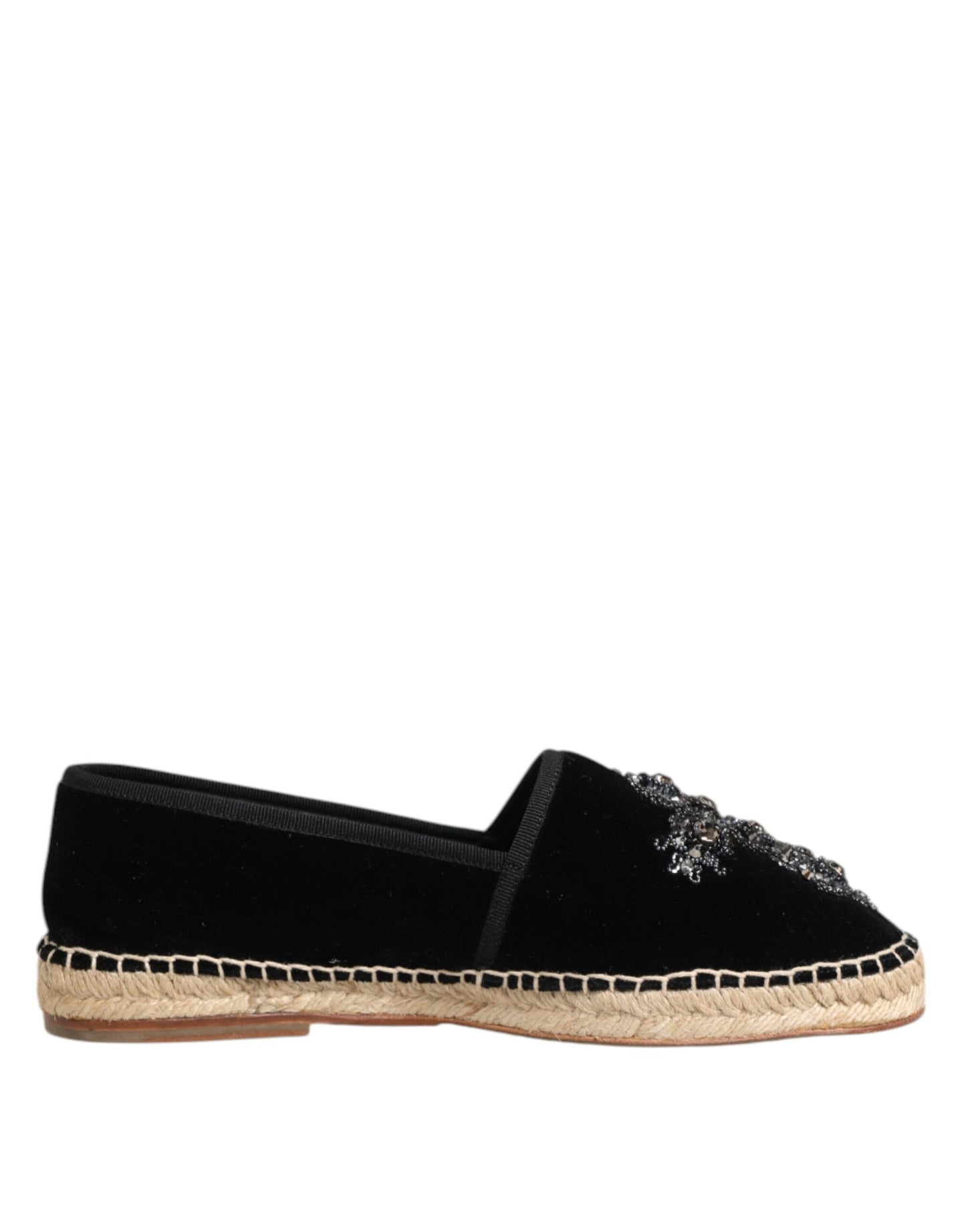 Alpargatas sin cordones con cristales de Black Cross