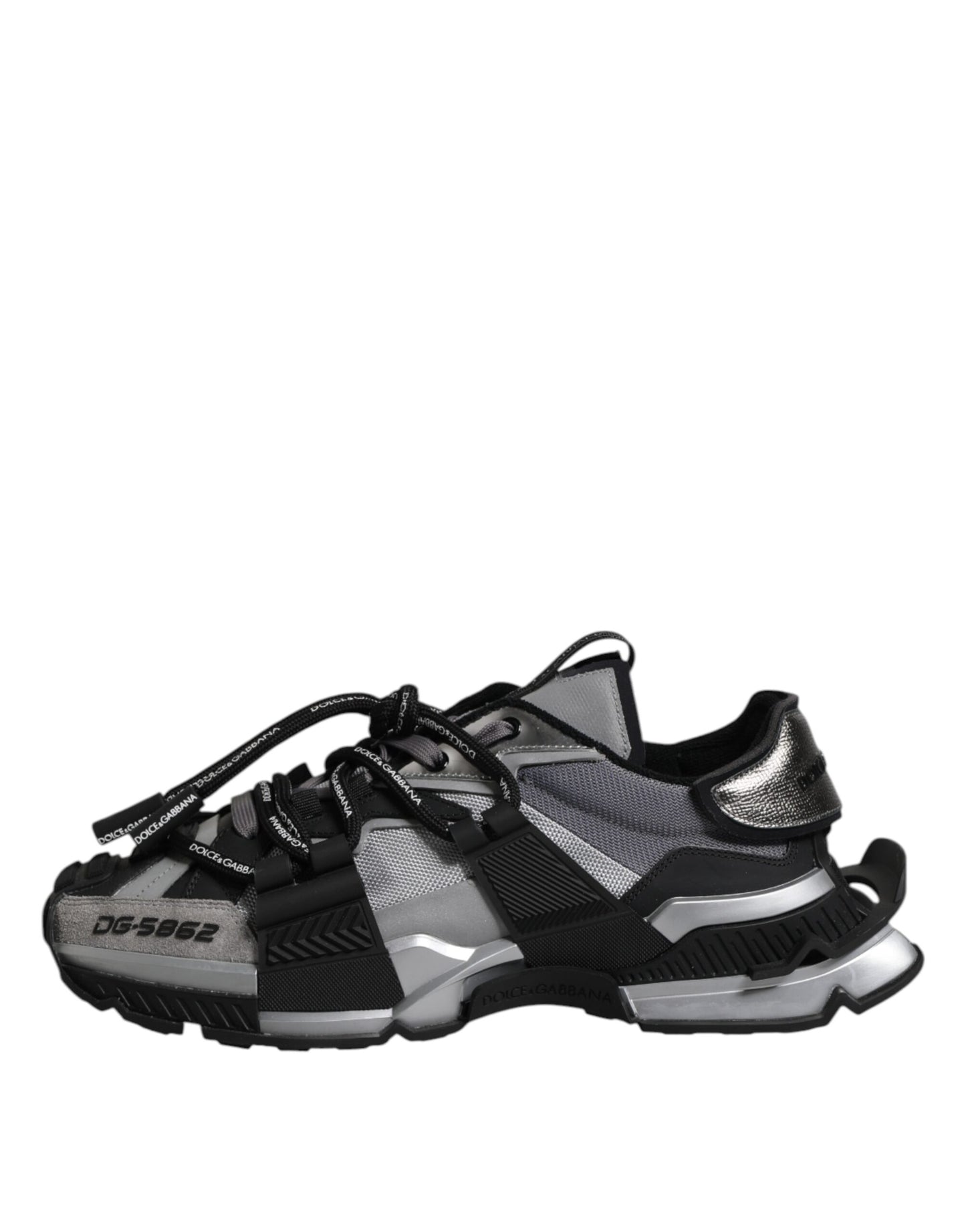 Zapatillas deportivas espaciales con paneles multicolores
