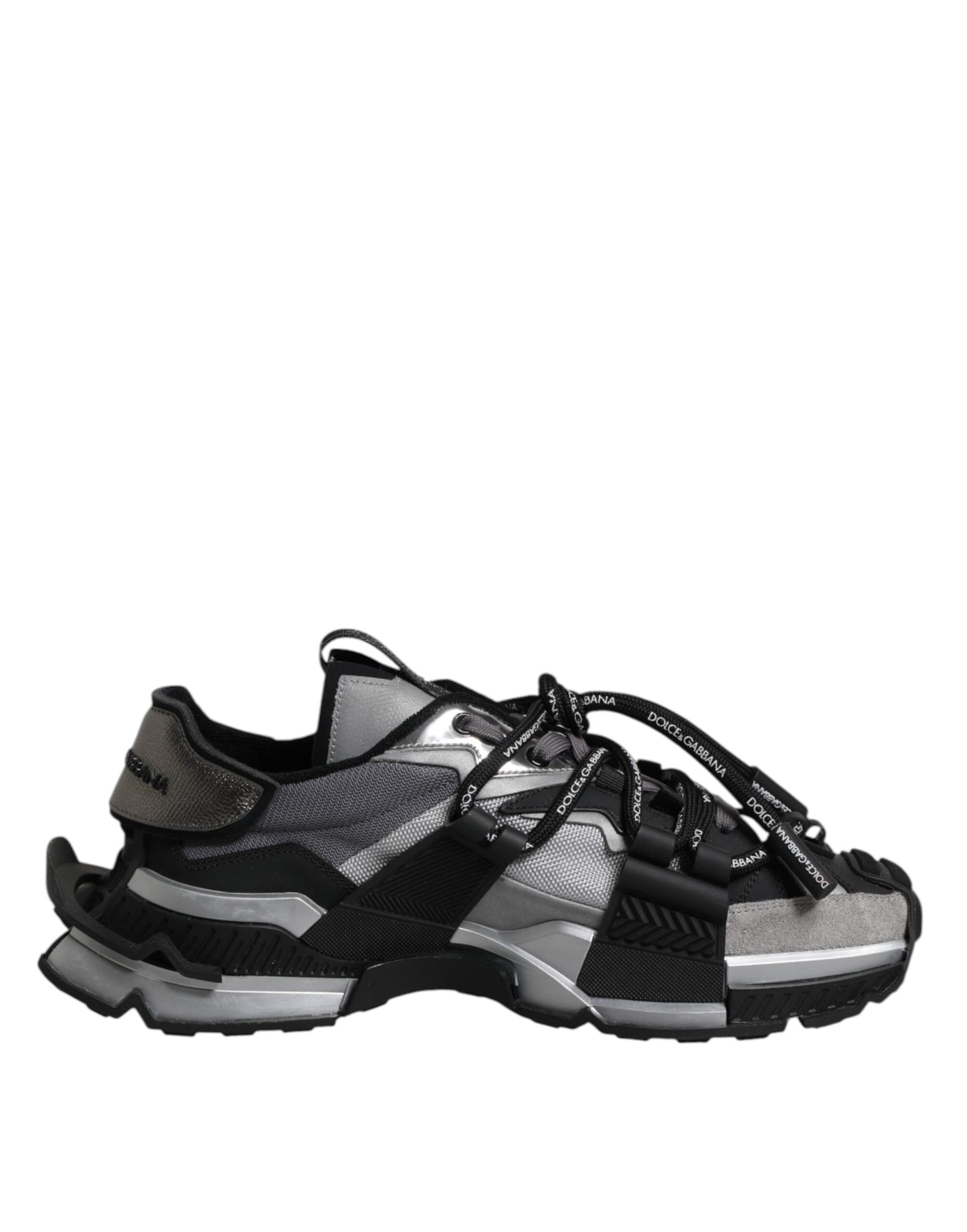 Zapatillas deportivas espaciales con paneles multicolores