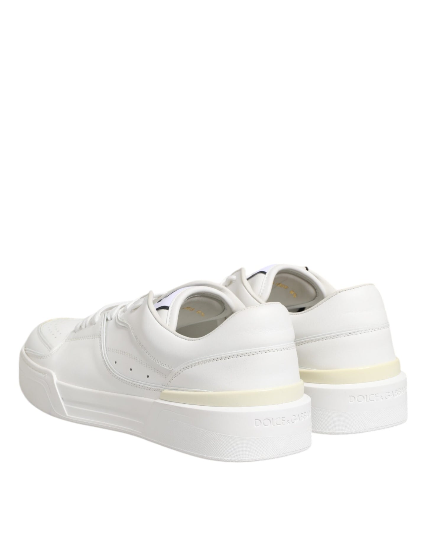 Zapatillas bajas de cuero blanco Miami