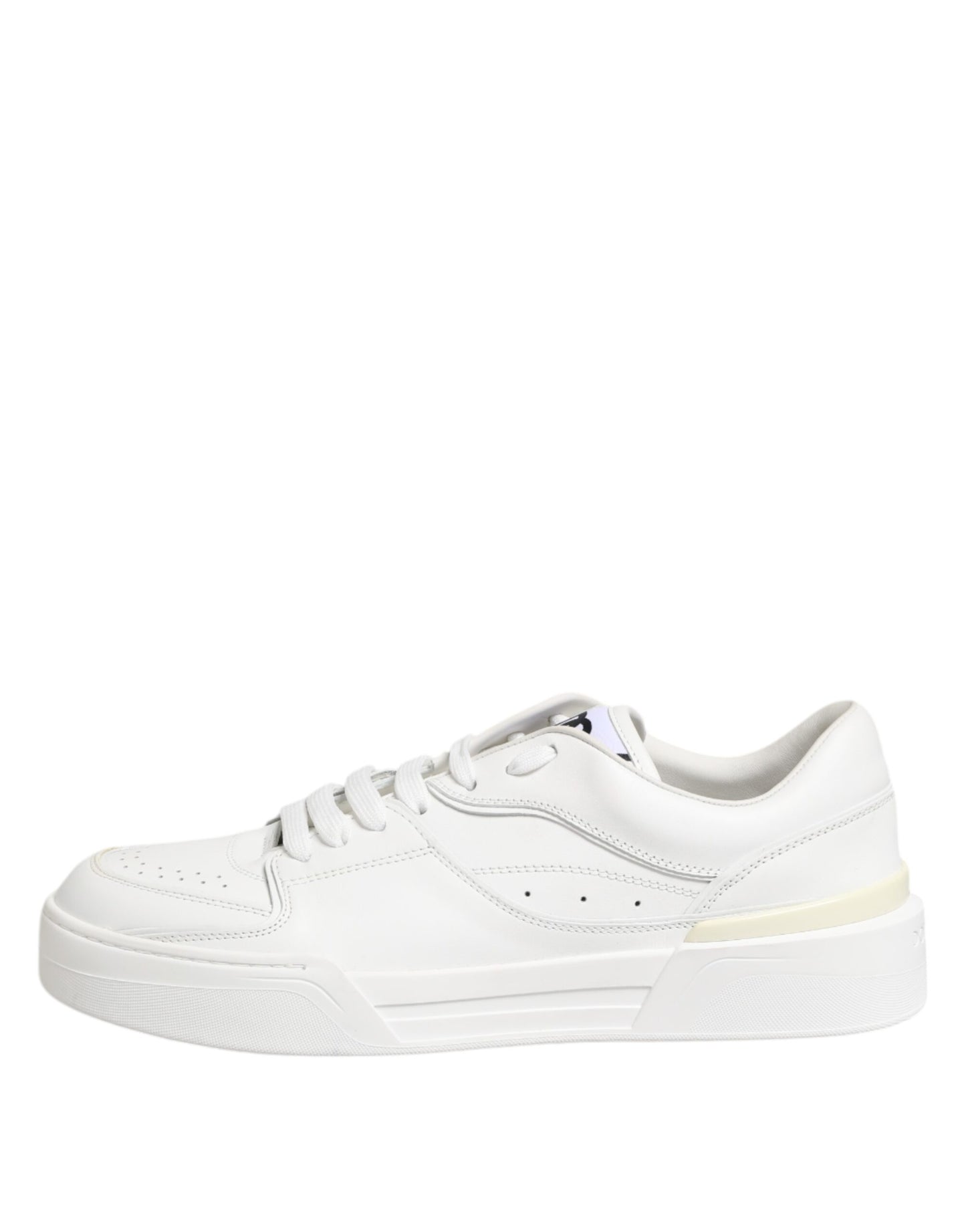 Zapatillas bajas de cuero blanco Miami