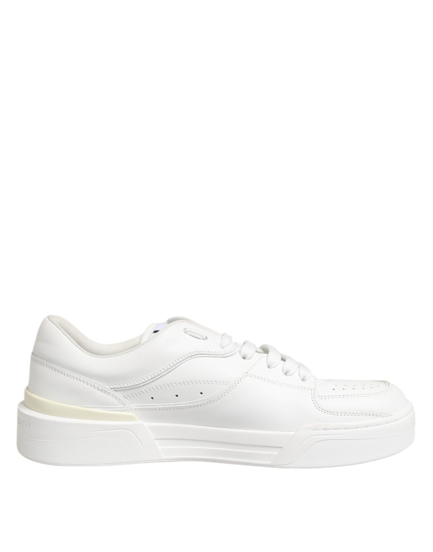 Zapatillas bajas de cuero blanco Miami