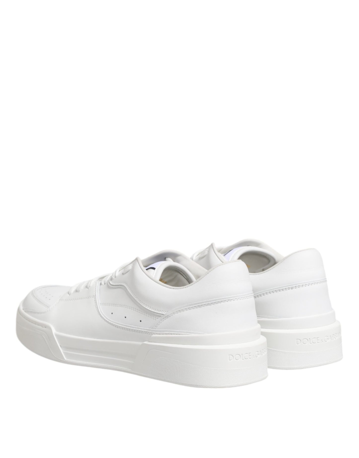 Zapatillas bajas de cuero blanco Miami