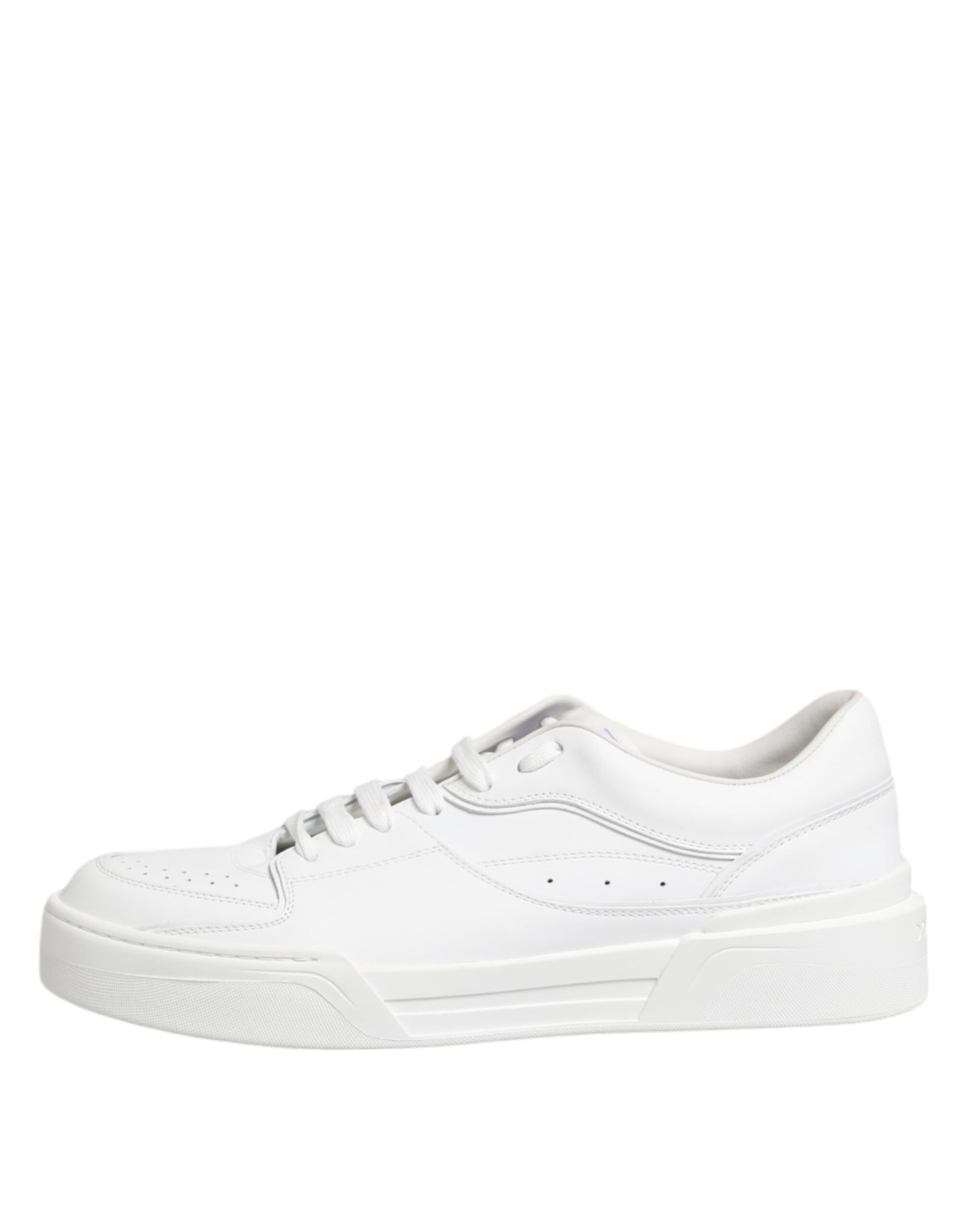 Zapatillas bajas de cuero blanco Miami
