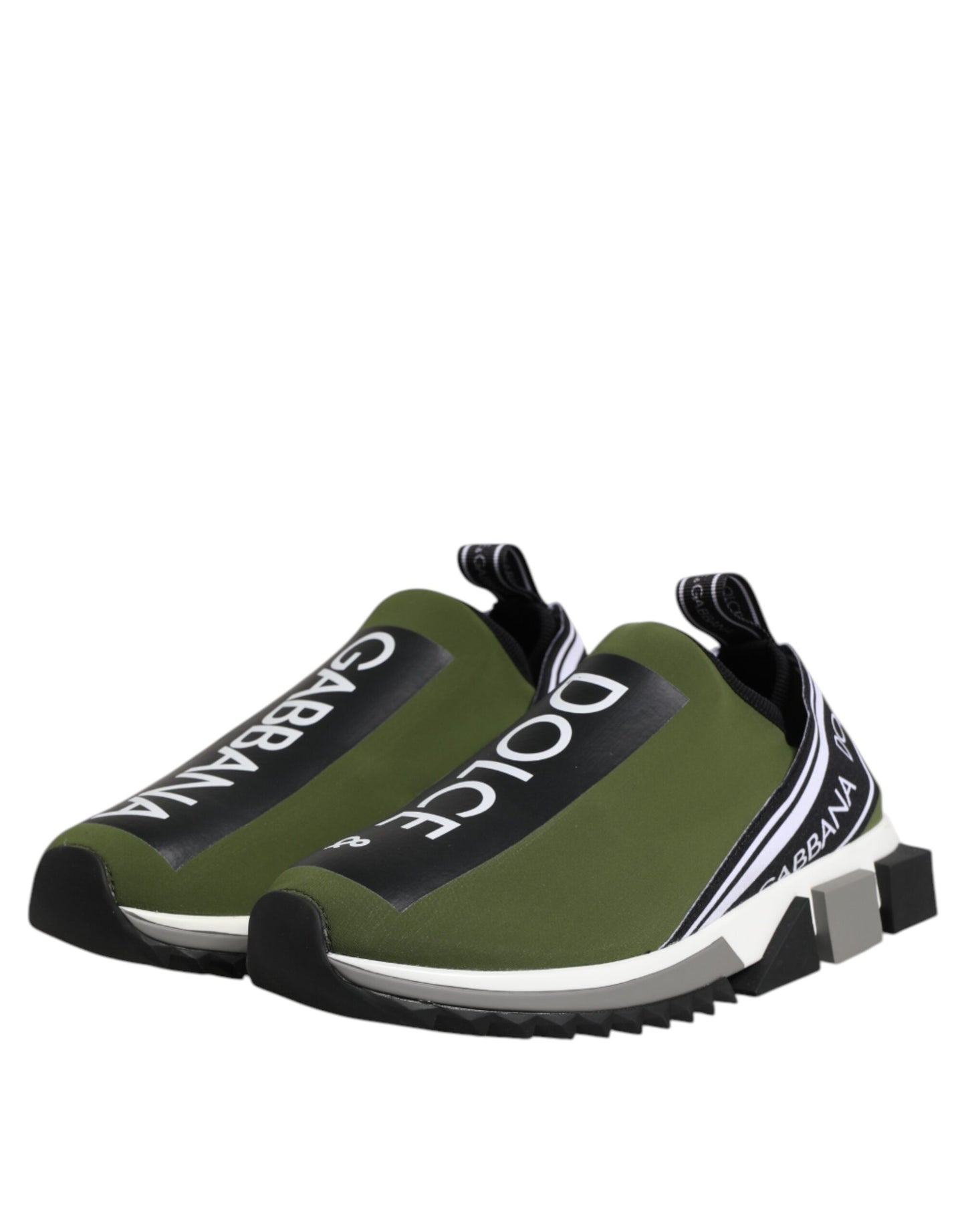 Zapatillas deportivas Sorrento de caña baja con logotipo verde para hombre