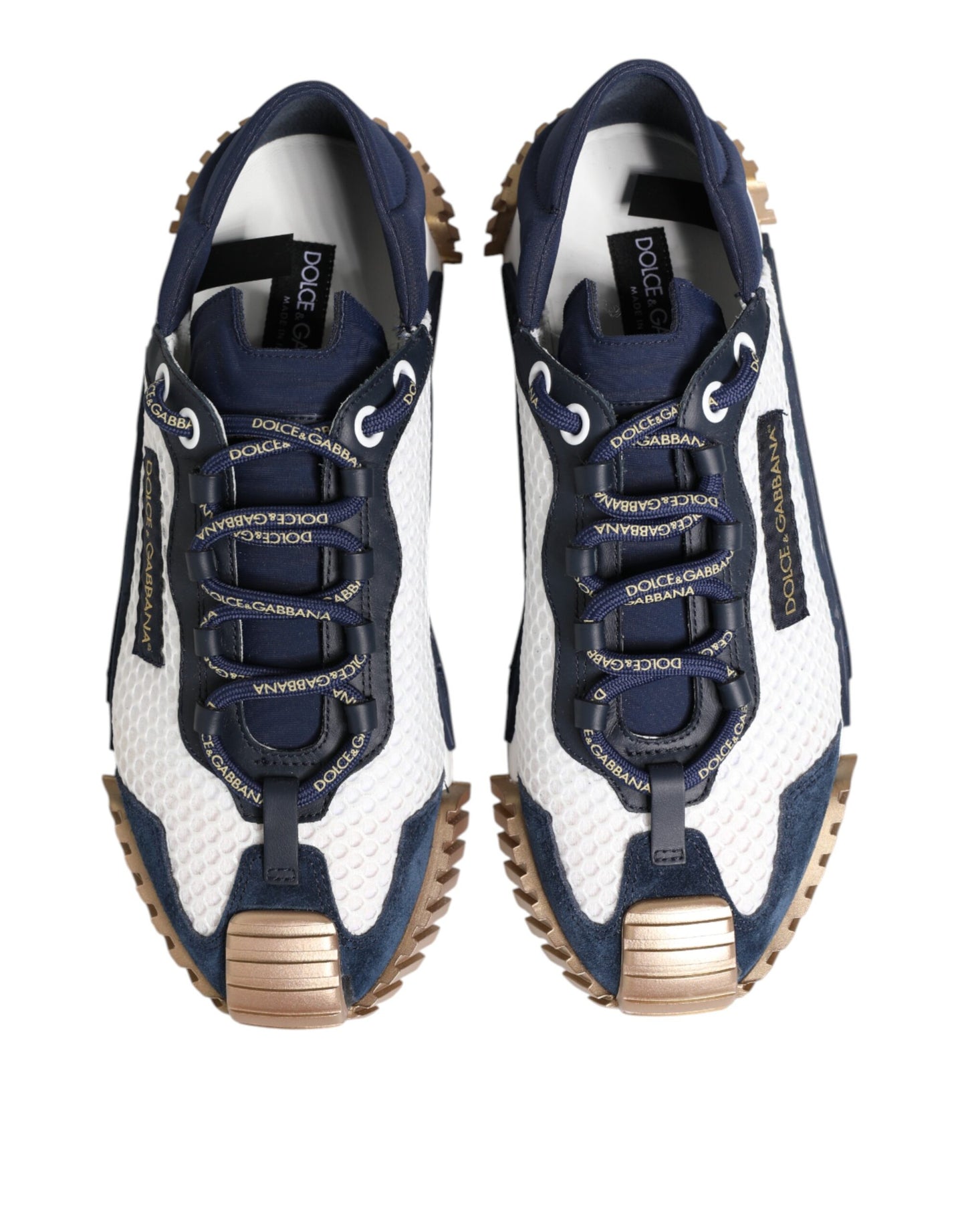 Zapatillas deportivas NS1 de caña baja, color azul y blanco para hombre