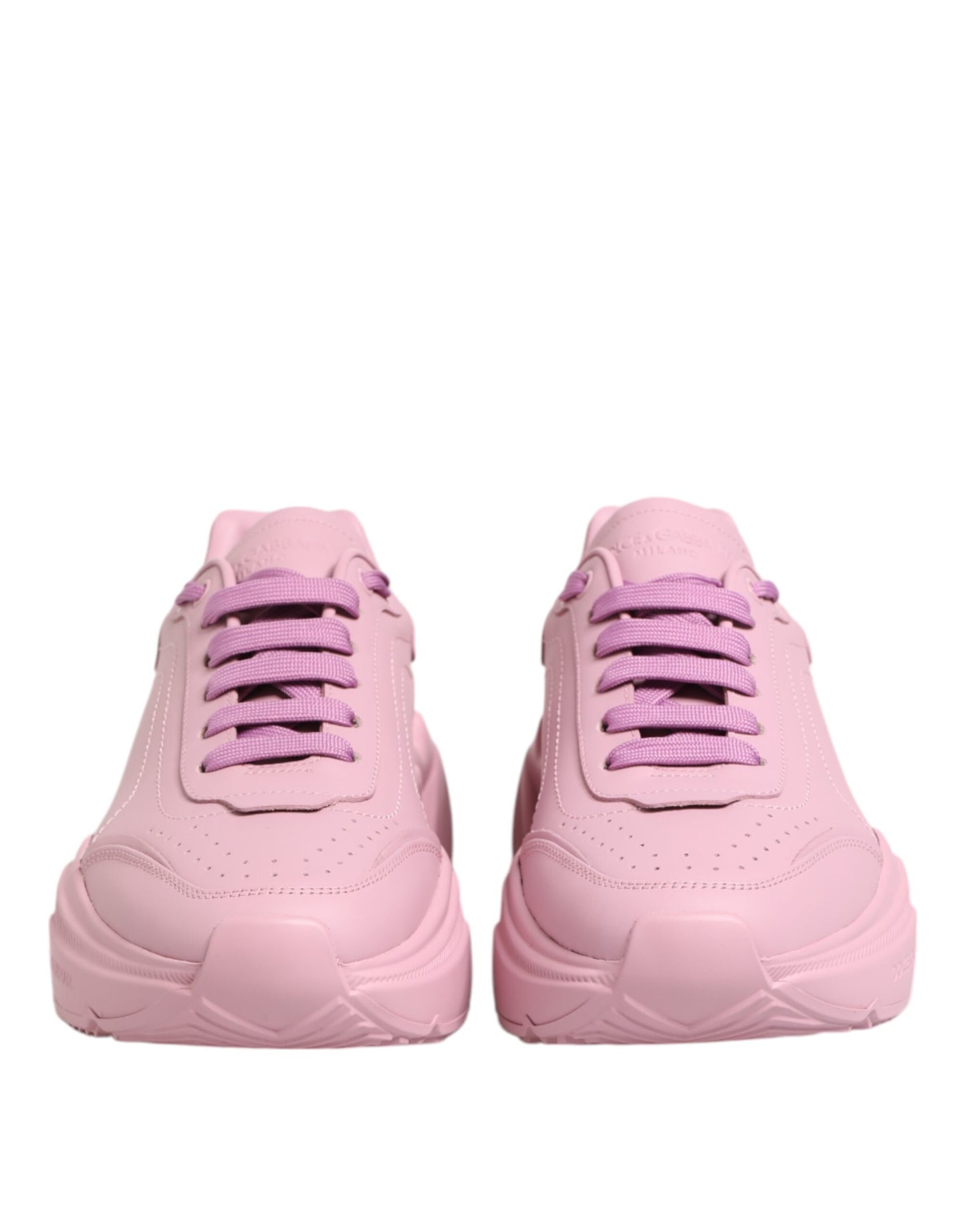 Zapatillas Daymaster de caña baja de cuero rosa