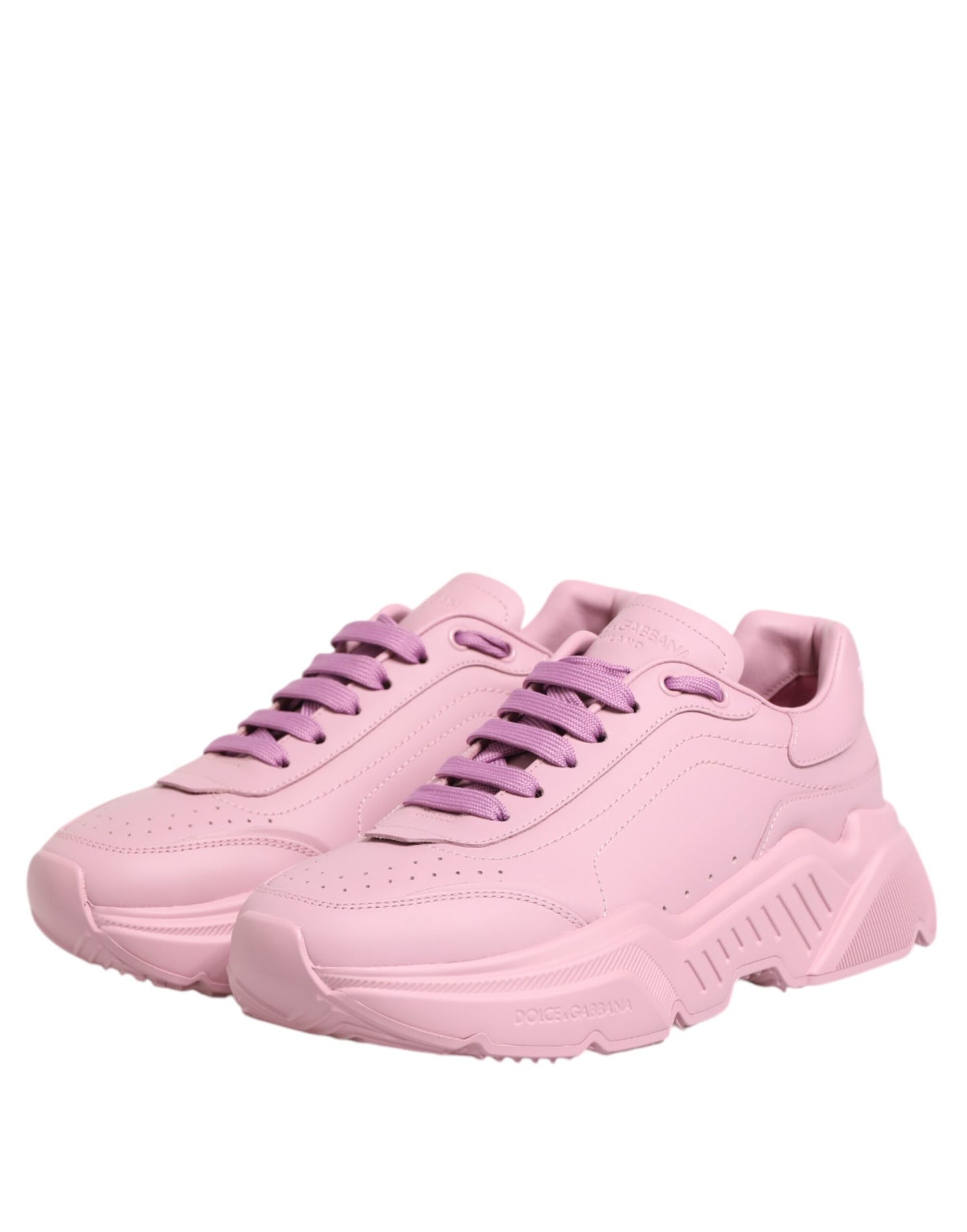 Zapatillas Daymaster de caña baja de cuero rosa