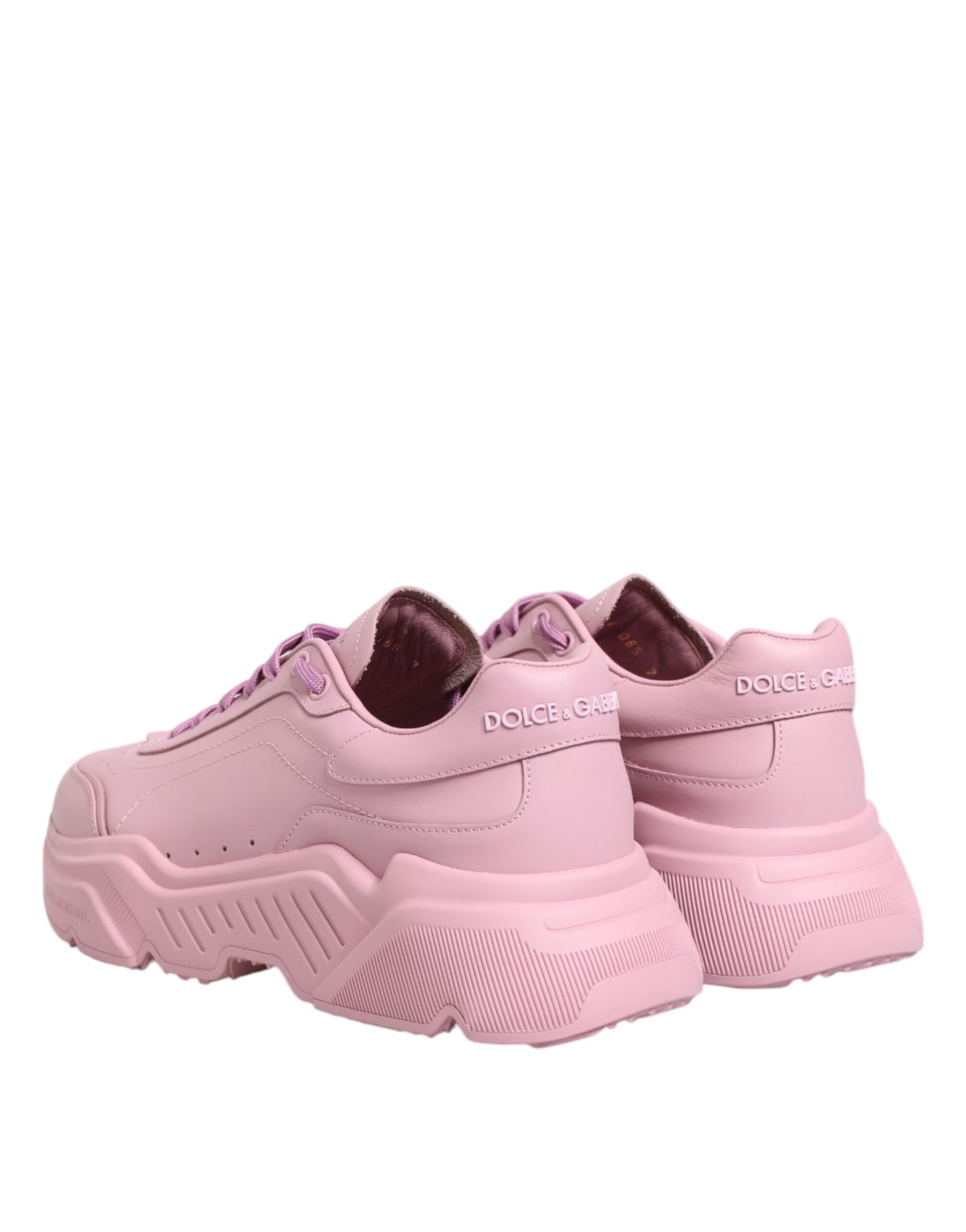 Zapatillas Daymaster de caña baja de cuero rosa