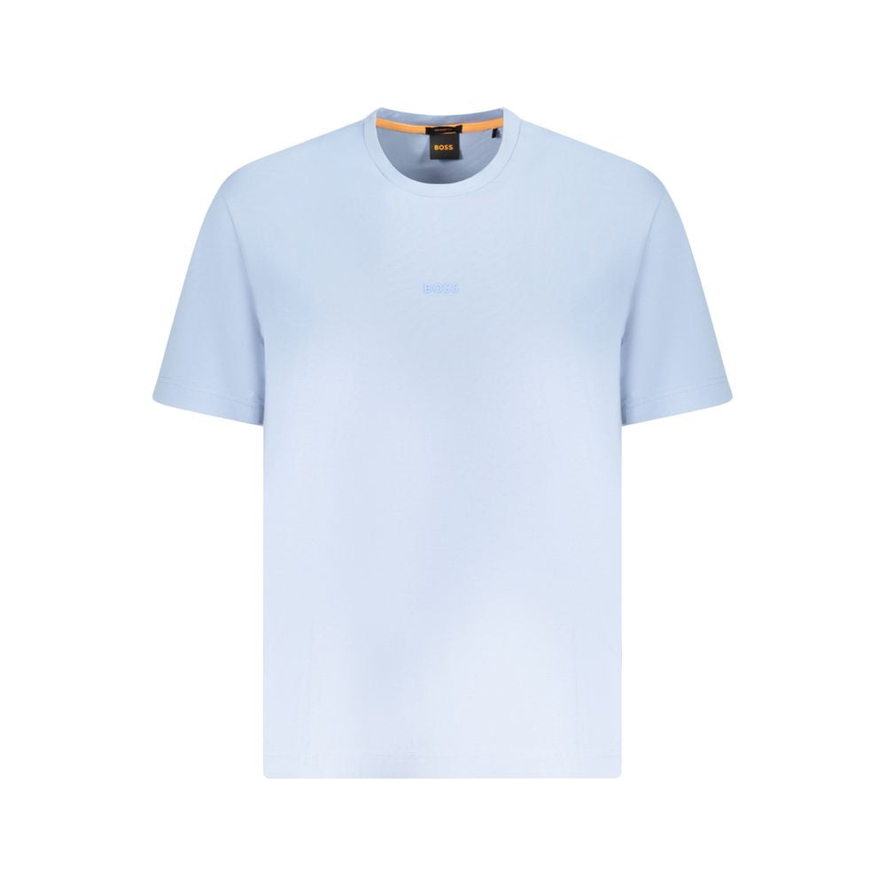 T-shirt homme en coton bleu