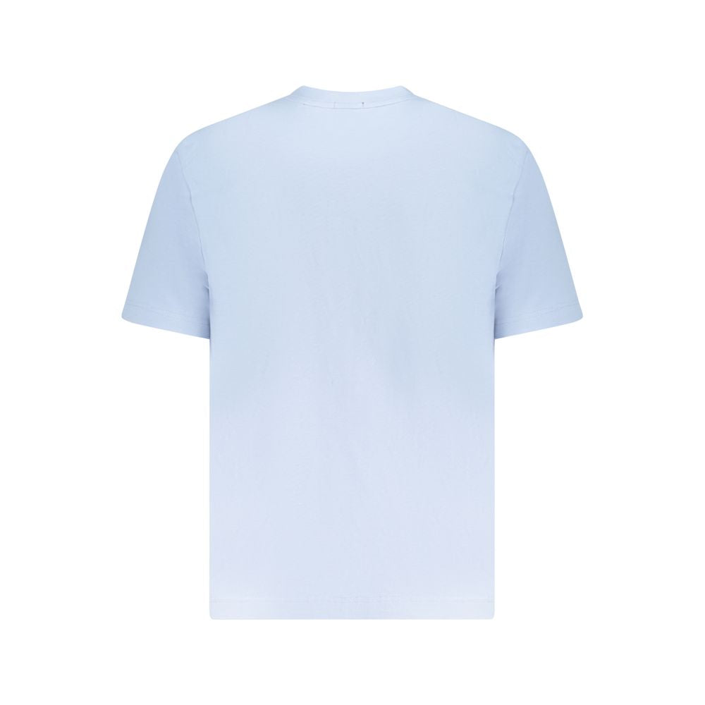 T-shirt homme en coton bleu